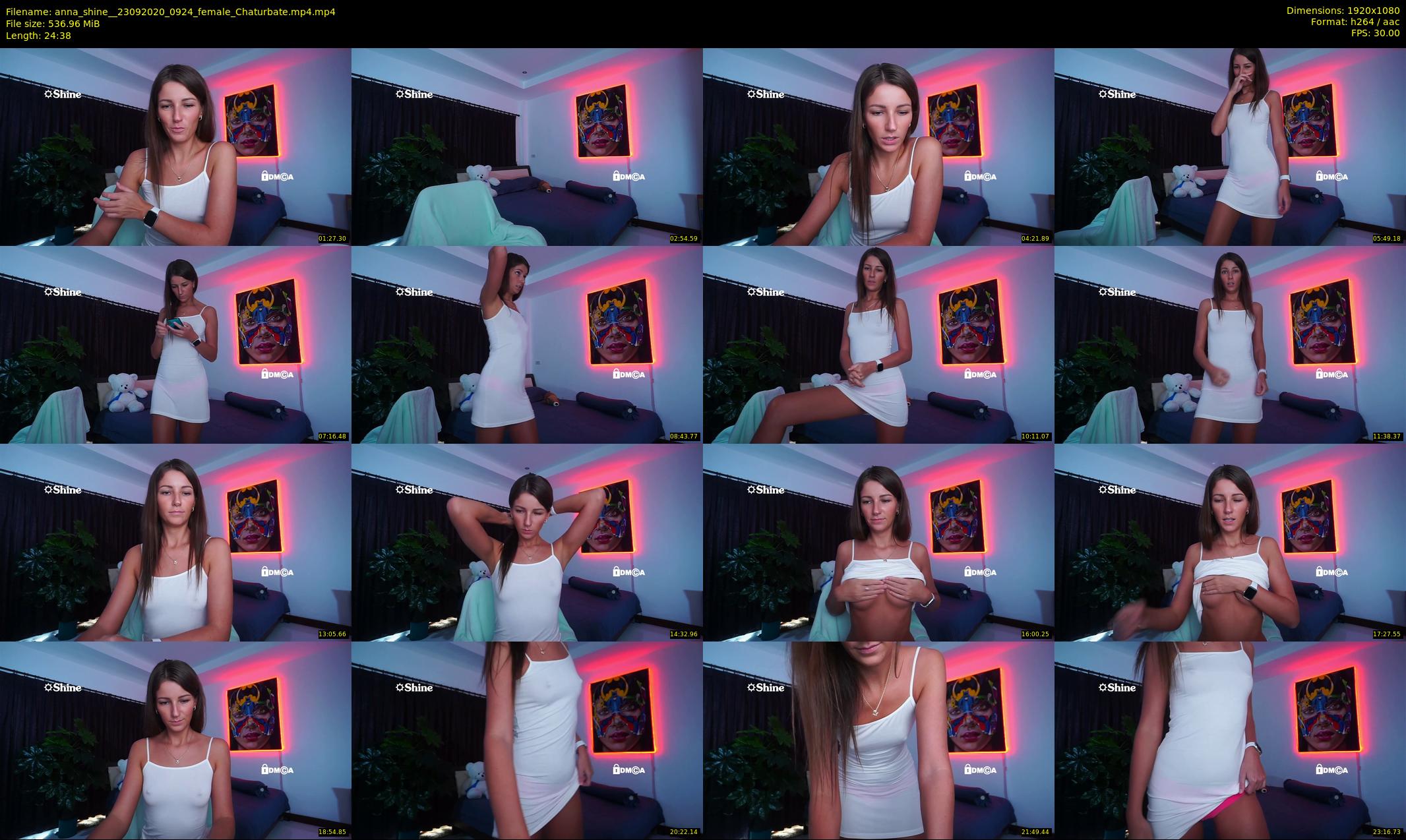 anna_shine_ — 25 minute Chaturbate female cam show recording, 1080p, Sep 23, 2020
