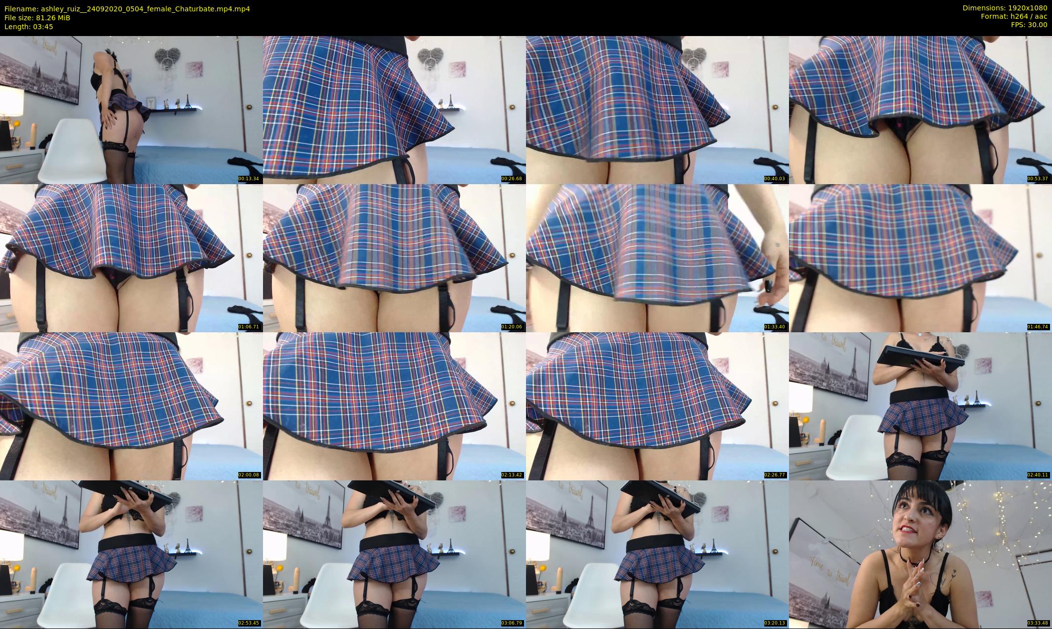 ashley_ruiz_ — 4 minute Chaturbate female cam show recording, 1080p, Sep 24, 2020