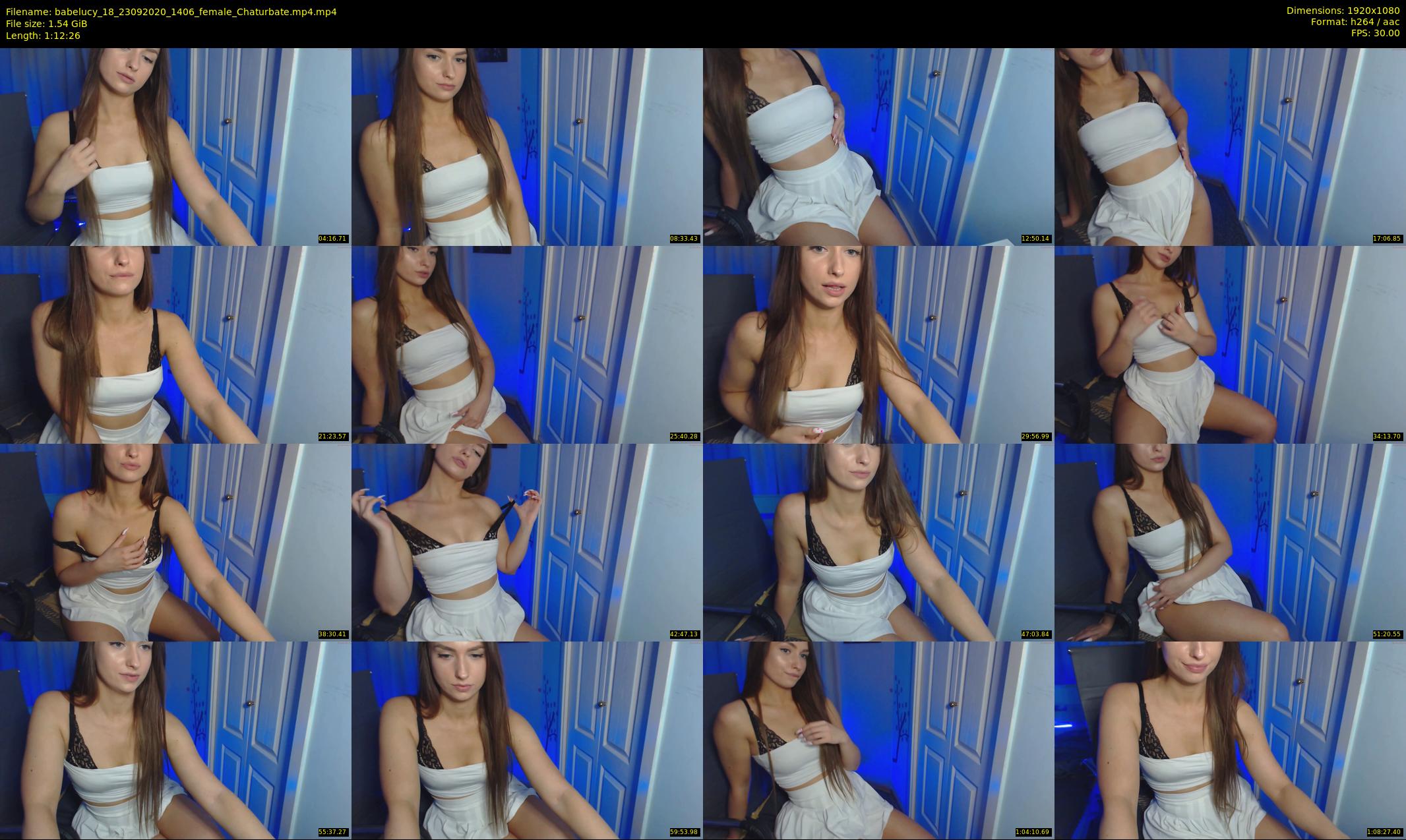 babelucy_18 — 73 minute Chaturbate female cam show recording, 1080p, Sep 23, 2020