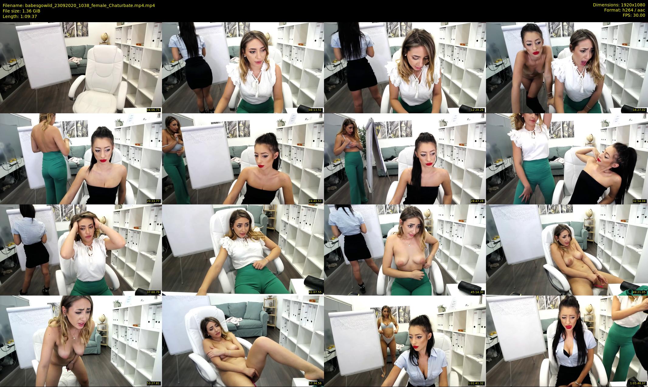 babesgowild — 70 minute Chaturbate couple cam show recording, 1080p, Sep 23, 2020