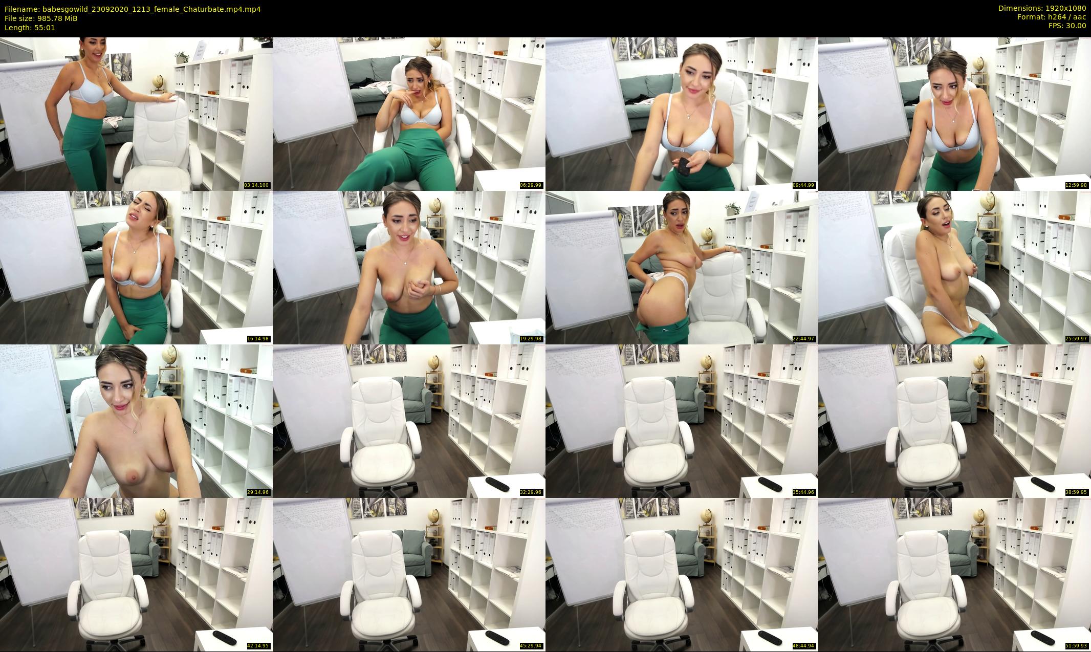 babesgowild — 56 minute Chaturbate couple cam show recording, 1080p, Sep 23, 2020