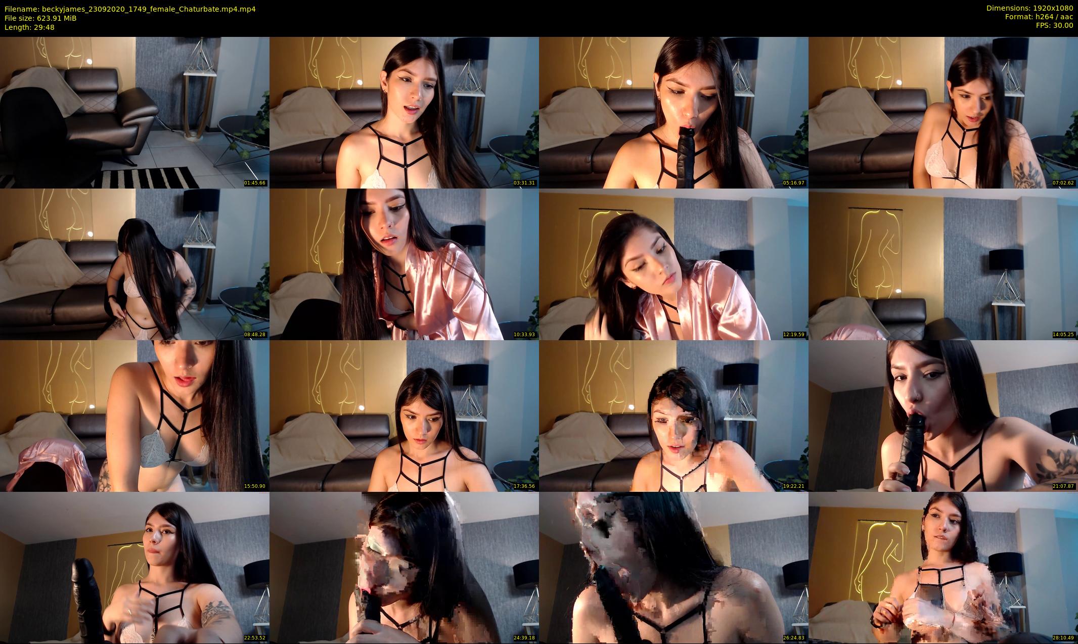 beckyjames — 30 minute Chaturbate female cam show recording, 1080p, Sep 23, 2020