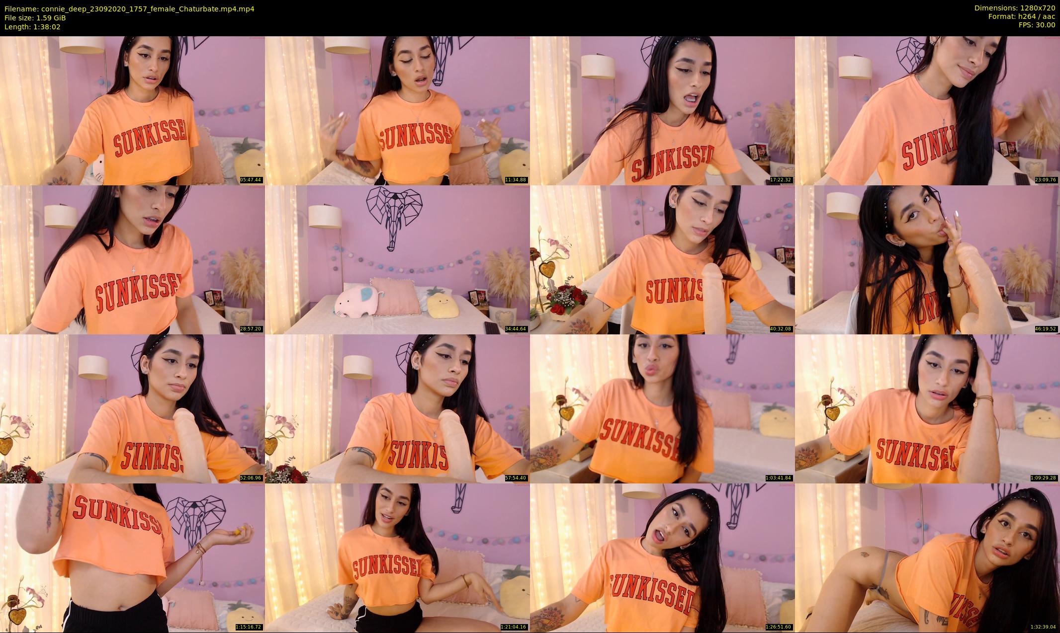 connie_deep — 99 minute Chaturbate female cam show recording, 720p, Sep 23, 2020