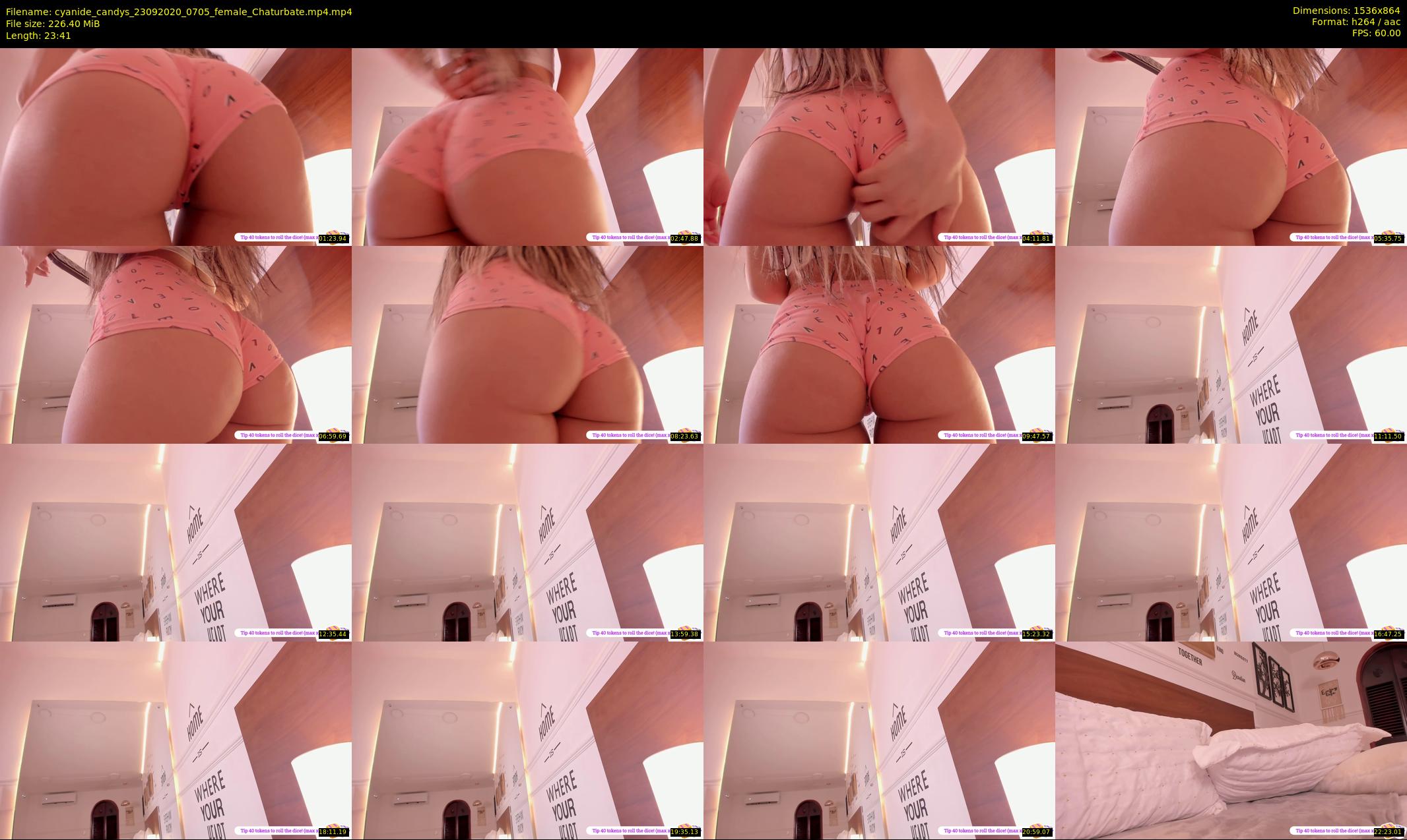 cyanide_candys — 24 minute Chaturbate female cam show recording, 720p, Sep 23, 2020