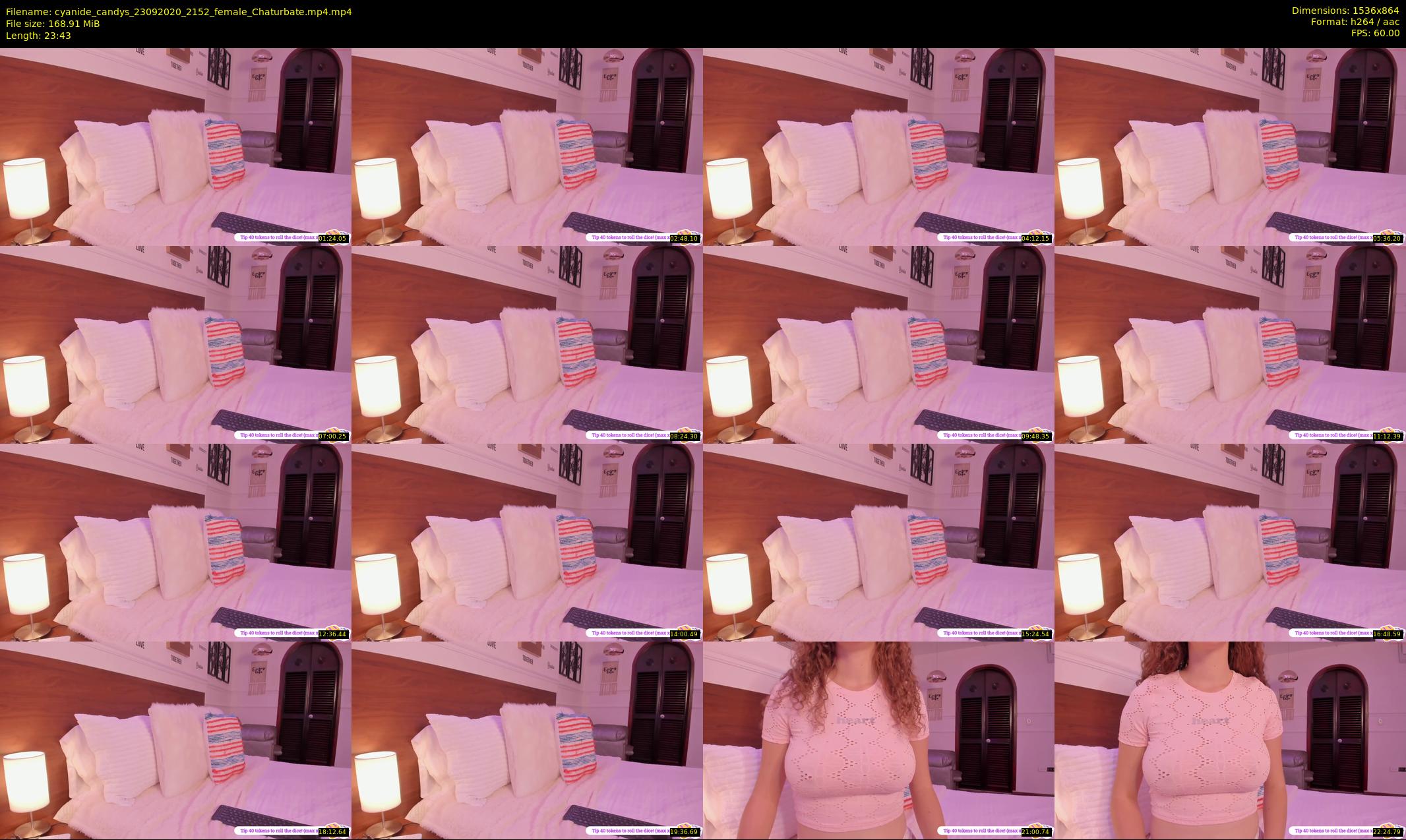 cyanide_candys — 24 minute Chaturbate female cam show recording, 720p, Sep 23, 2020