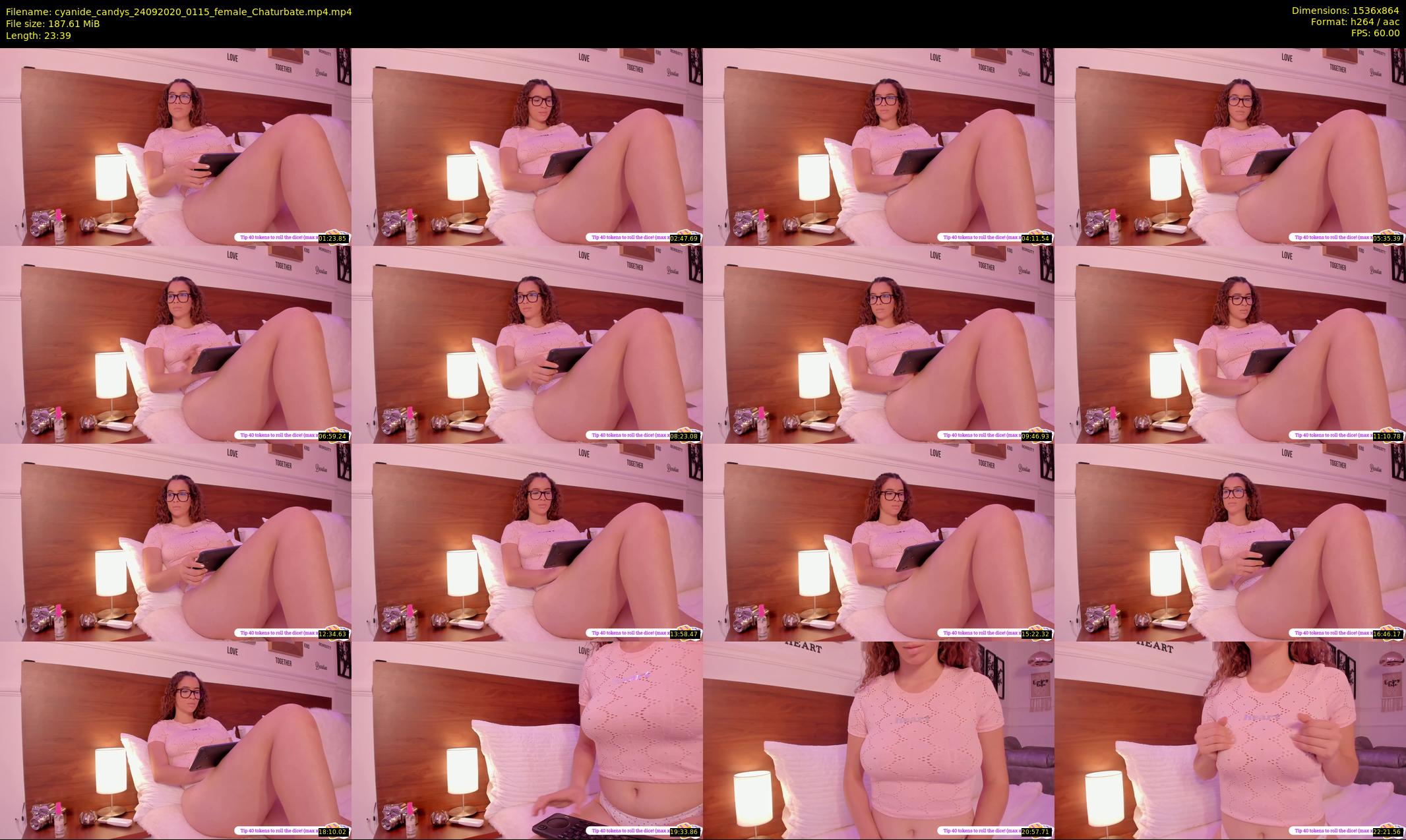 cyanide_candys — 24 minute Chaturbate female cam show recording, 720p, Sep 24, 2020