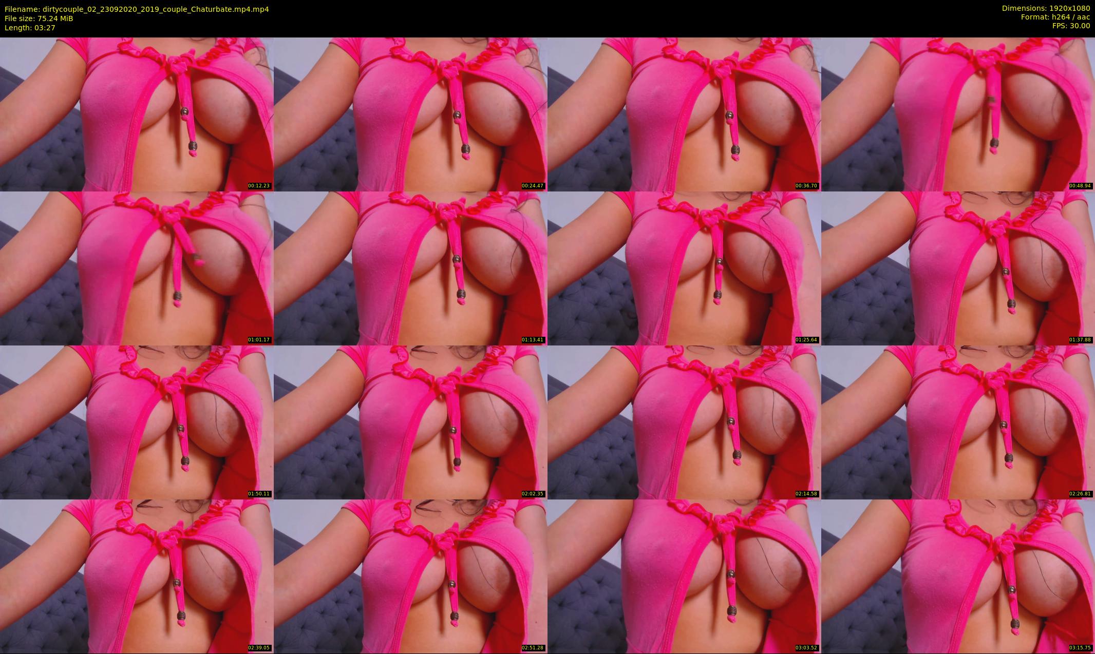 dirtycouple_02 — 4 minute Chaturbate couple cam show recording, 1080p, Sep 23, 2020