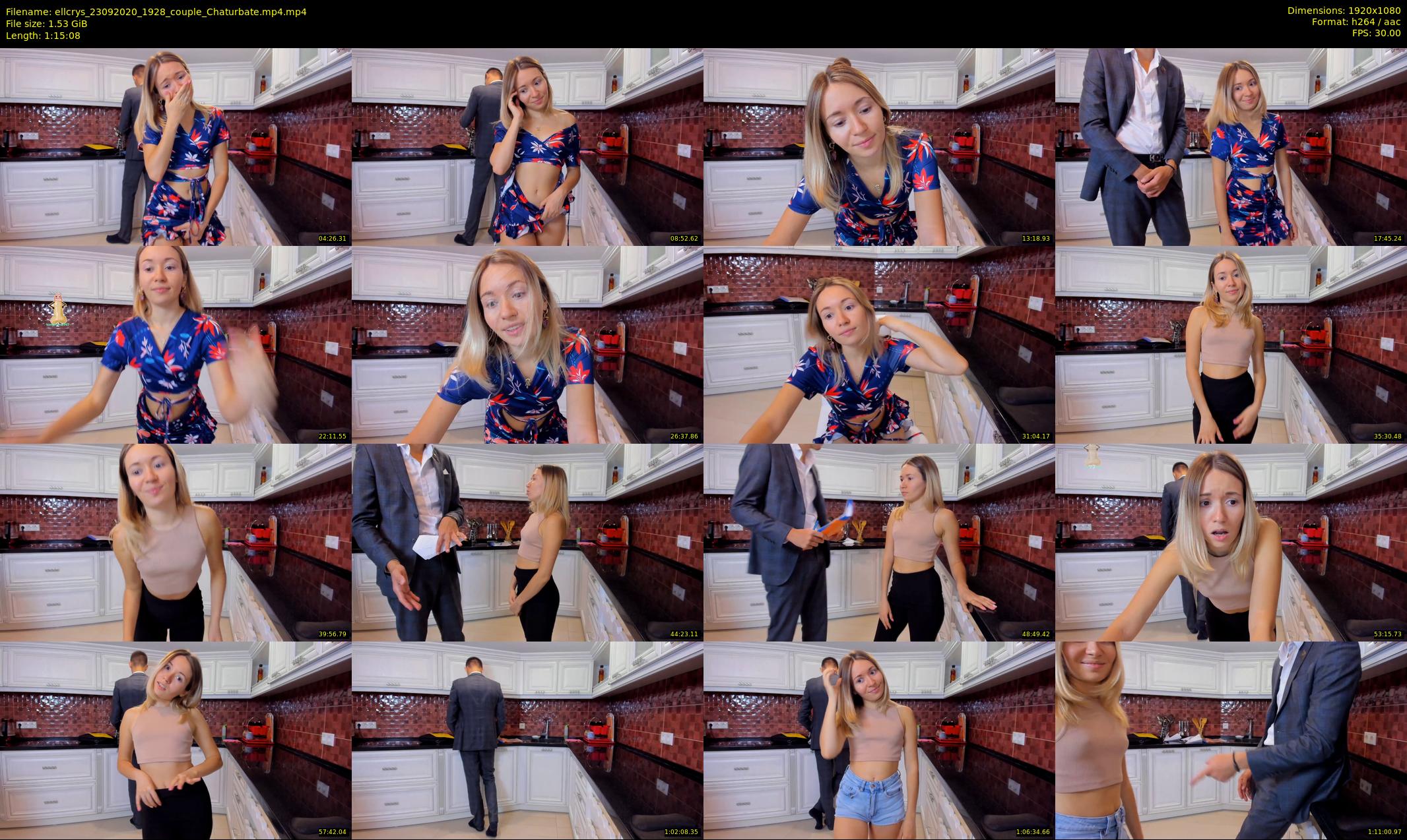 ellcrys — 76 minute Chaturbate couple cam show recording, 1080p, Sep 23, 2020