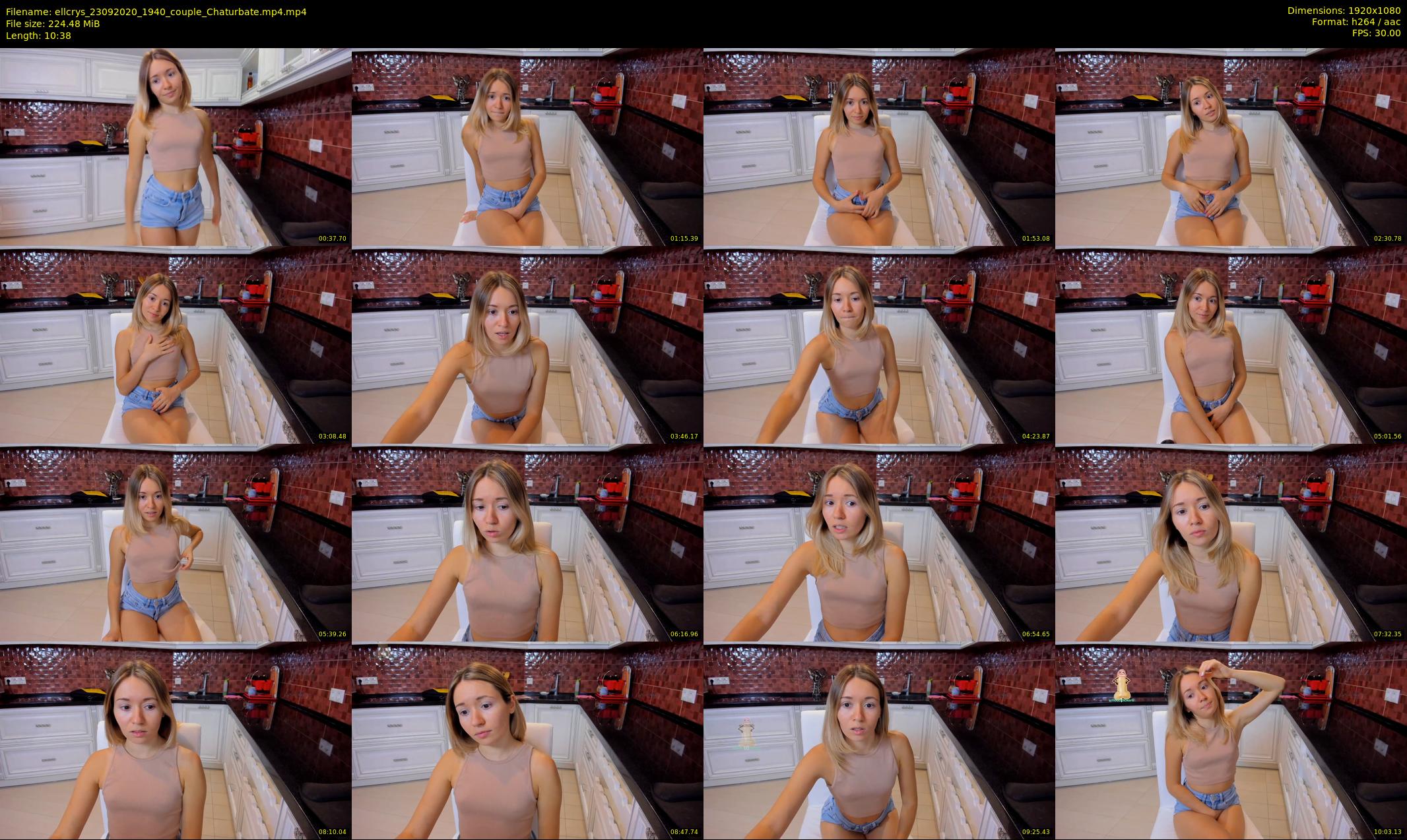 ellcrys — 11 minute Chaturbate couple cam show recording, 1080p, Sep 23, 2020