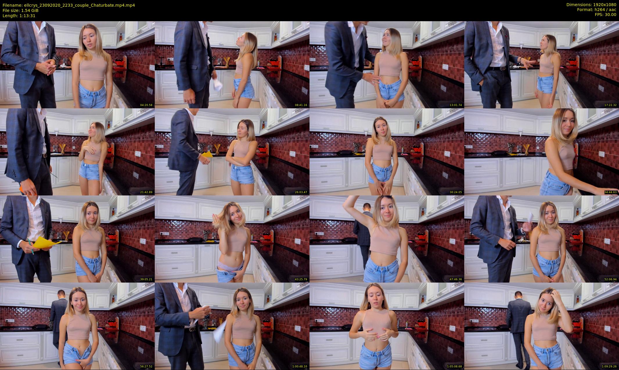 ellcrys — 74 minute Chaturbate couple cam show recording, 1080p, Sep 23, 2020