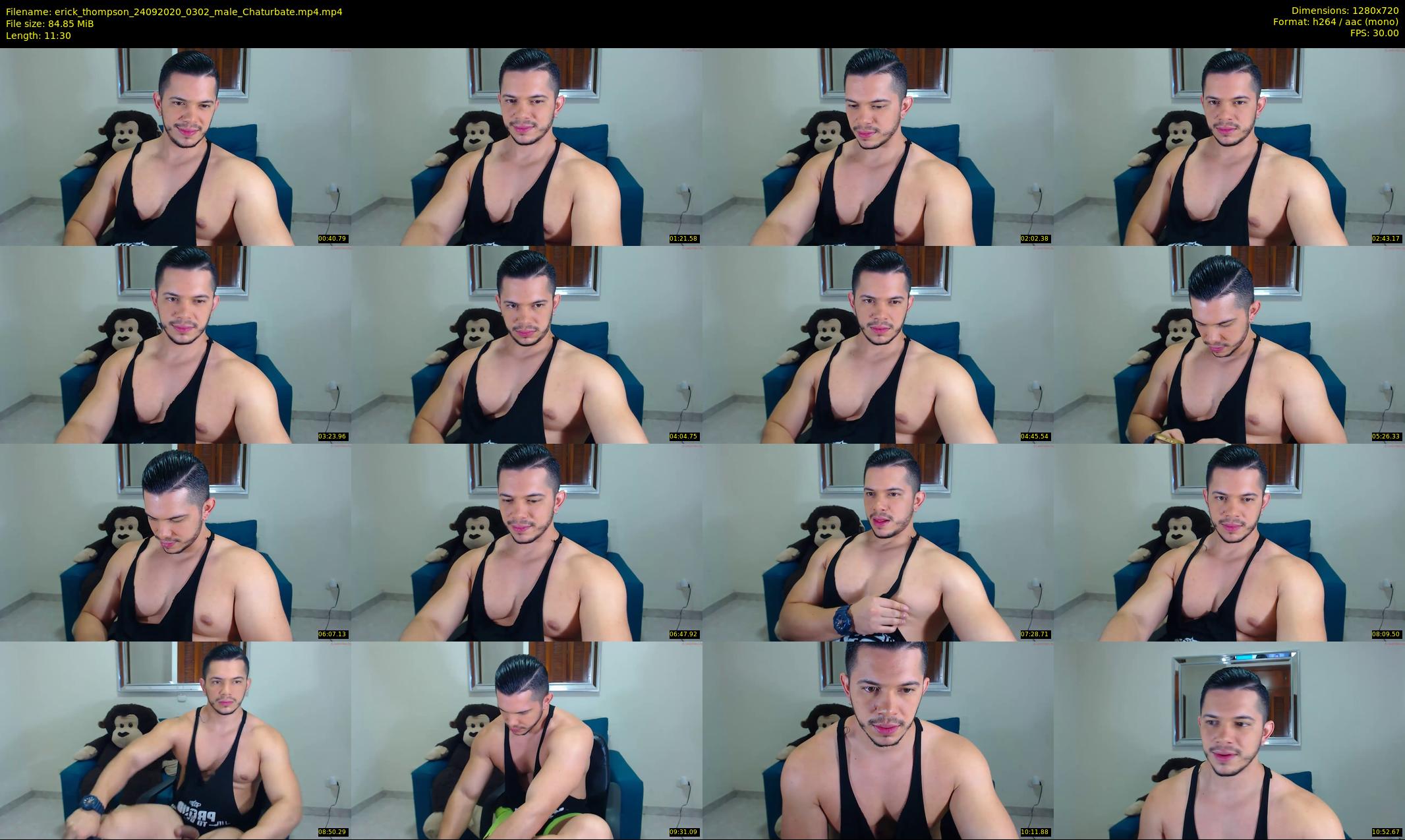 erick_thompson — 12 minute Chaturbate male cam show recording, 720p, Sep 24, 2020