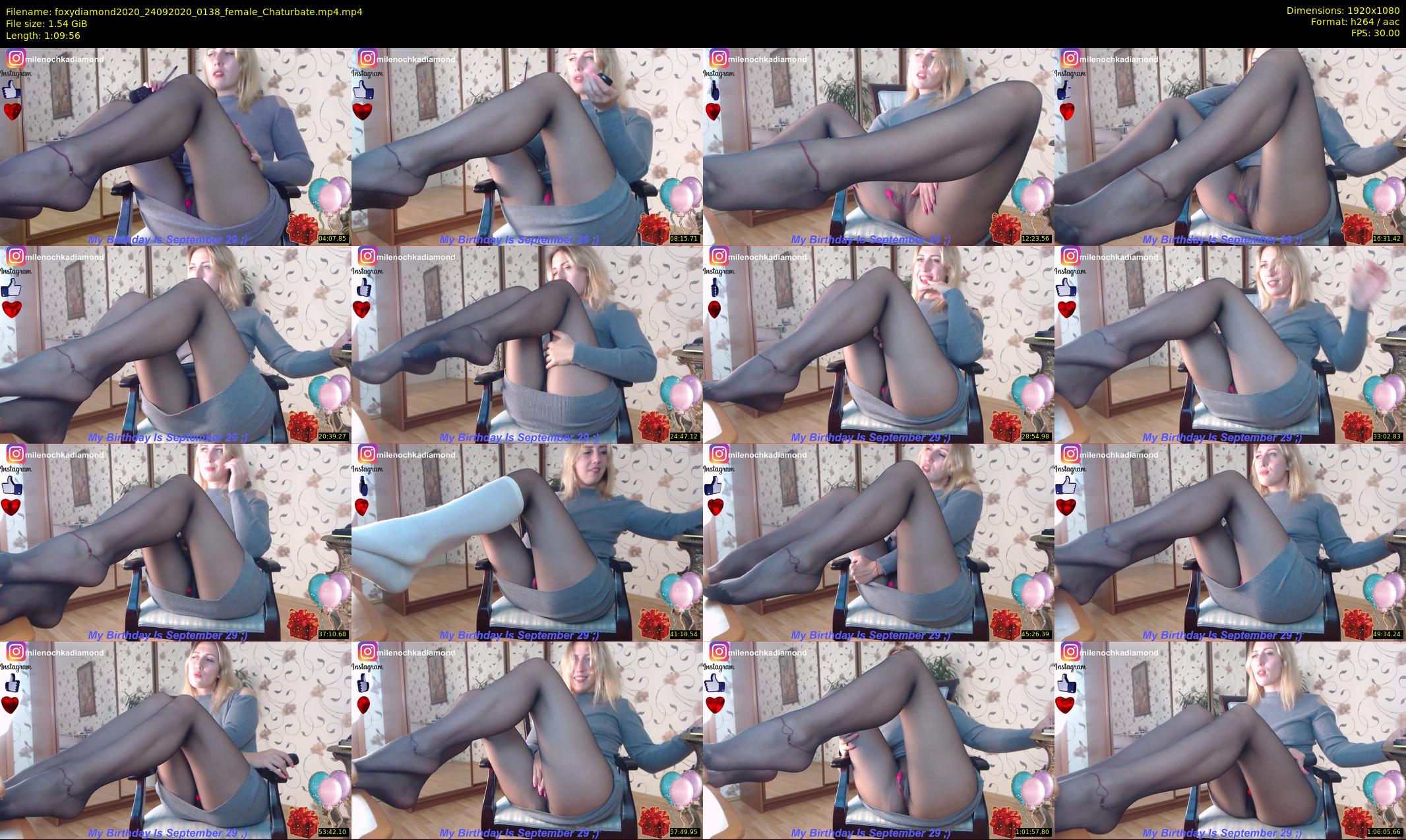 foxydiamond2020 — 70 minute Chaturbate female cam show recording, 1080p, Sep 24, 2020