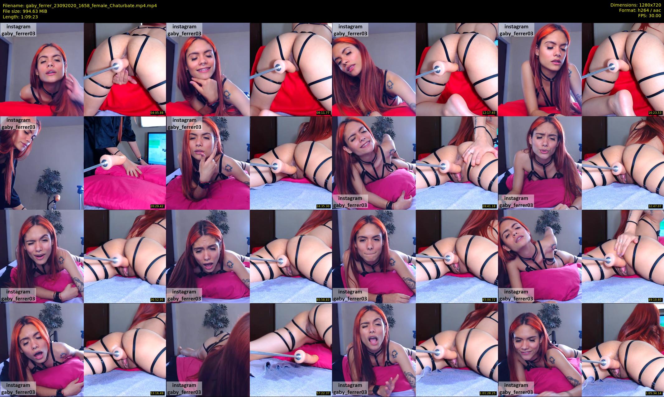 gaby_ferrer — 70 minute Chaturbate female cam show recording, 720p, Sep 23, 2020