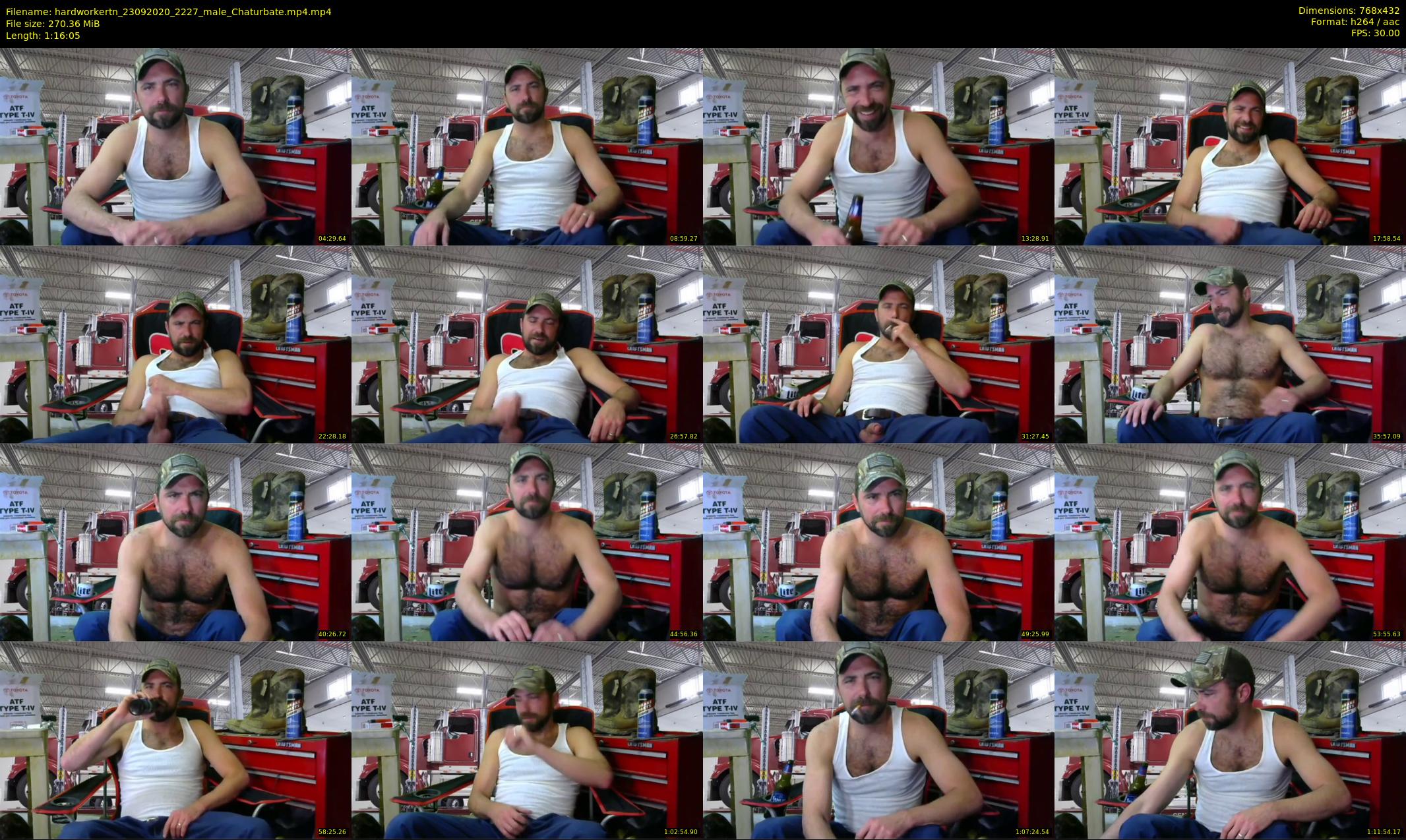 hardworkertn — 77 minute Chaturbate male cam show recording, 360p, Sep 23, 2020