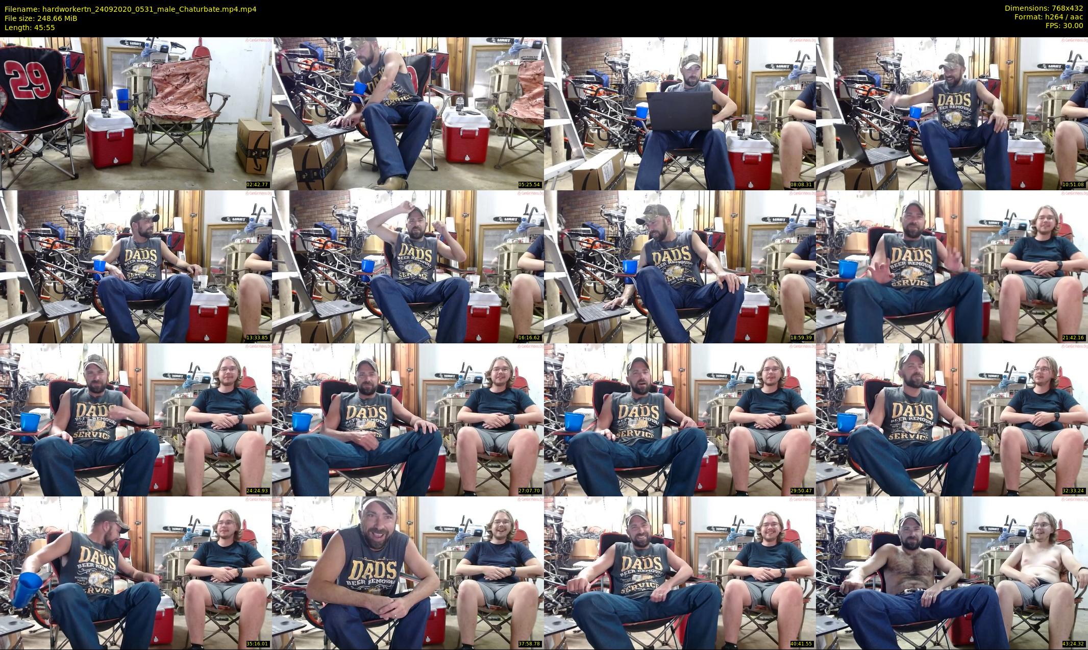 hardworkertn — 46 minute Chaturbate male cam show recording, 360p, Sep 24, 2020