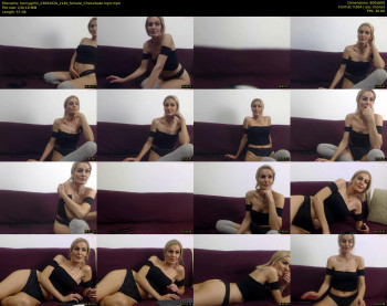 hornygirllx — 58 minute Chaturbate female cam show recording, 480p, Sep 23, 2020