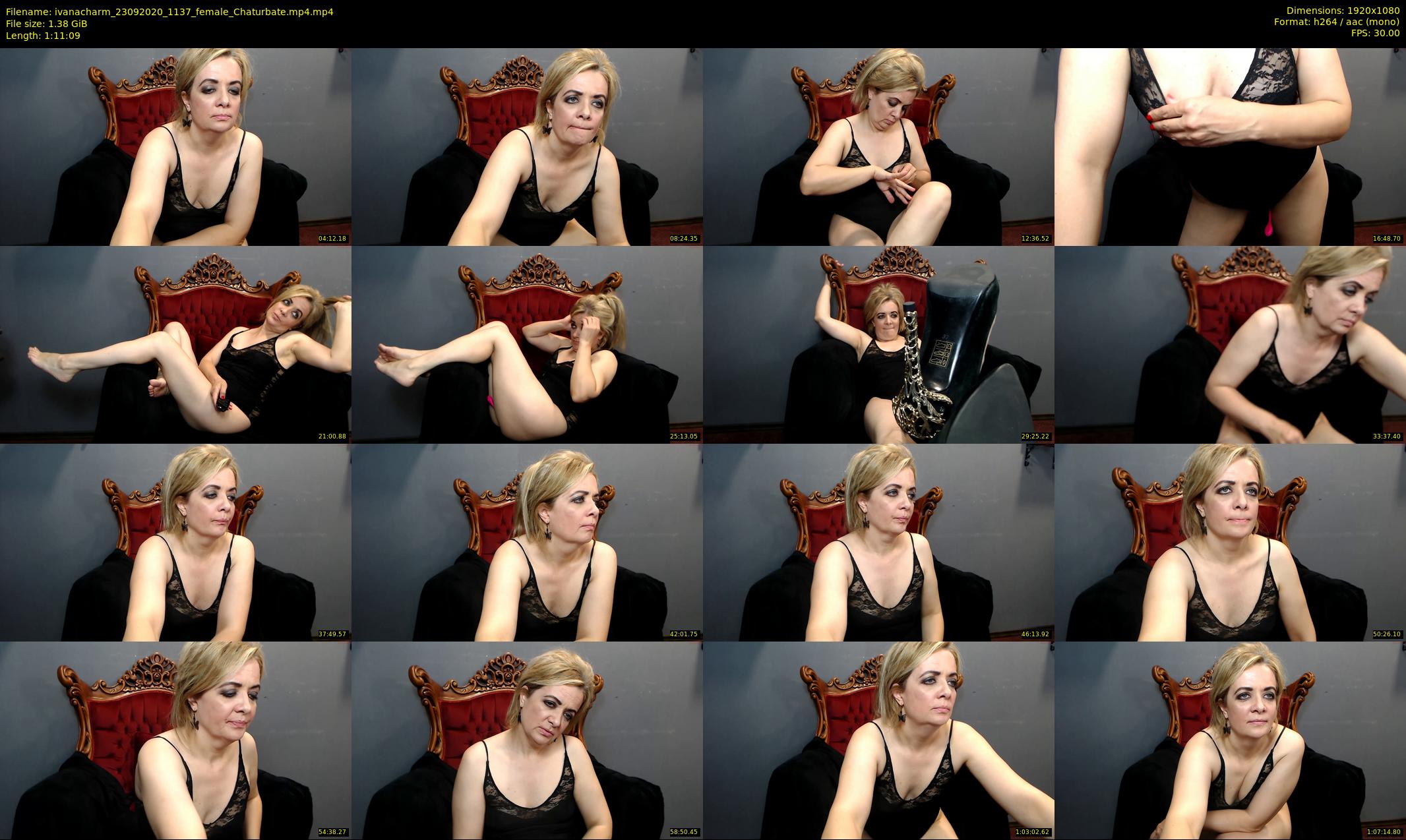 ivanacharm — 72 minute Chaturbate female cam show recording, 1080p, Sep 23, 2020