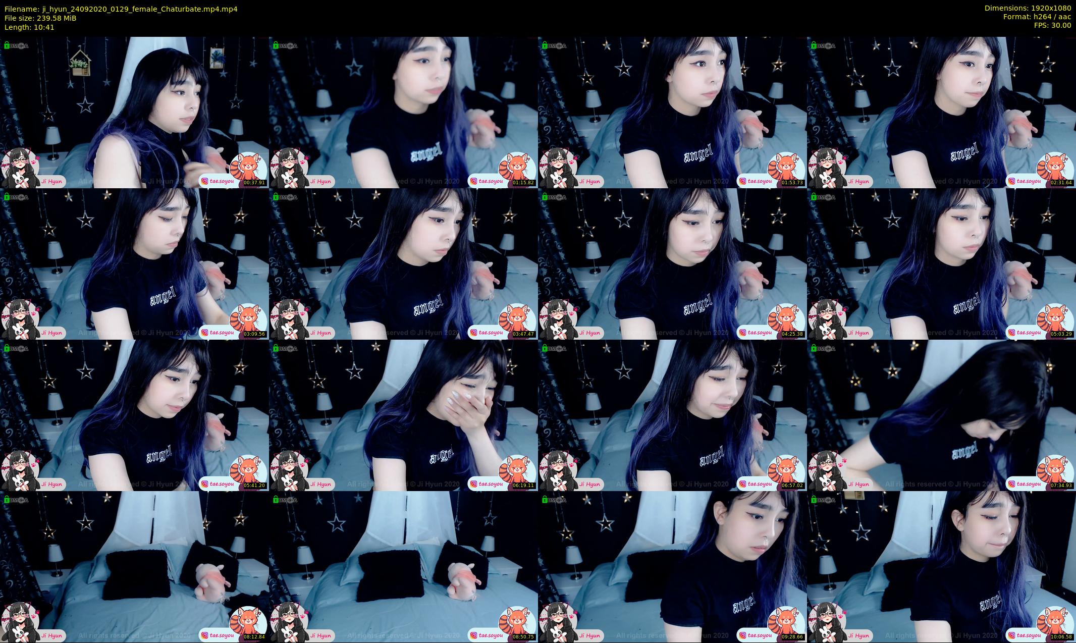 ji_hyun — 11 minute Chaturbate female cam show recording, 1080p, Sep 24, 2020