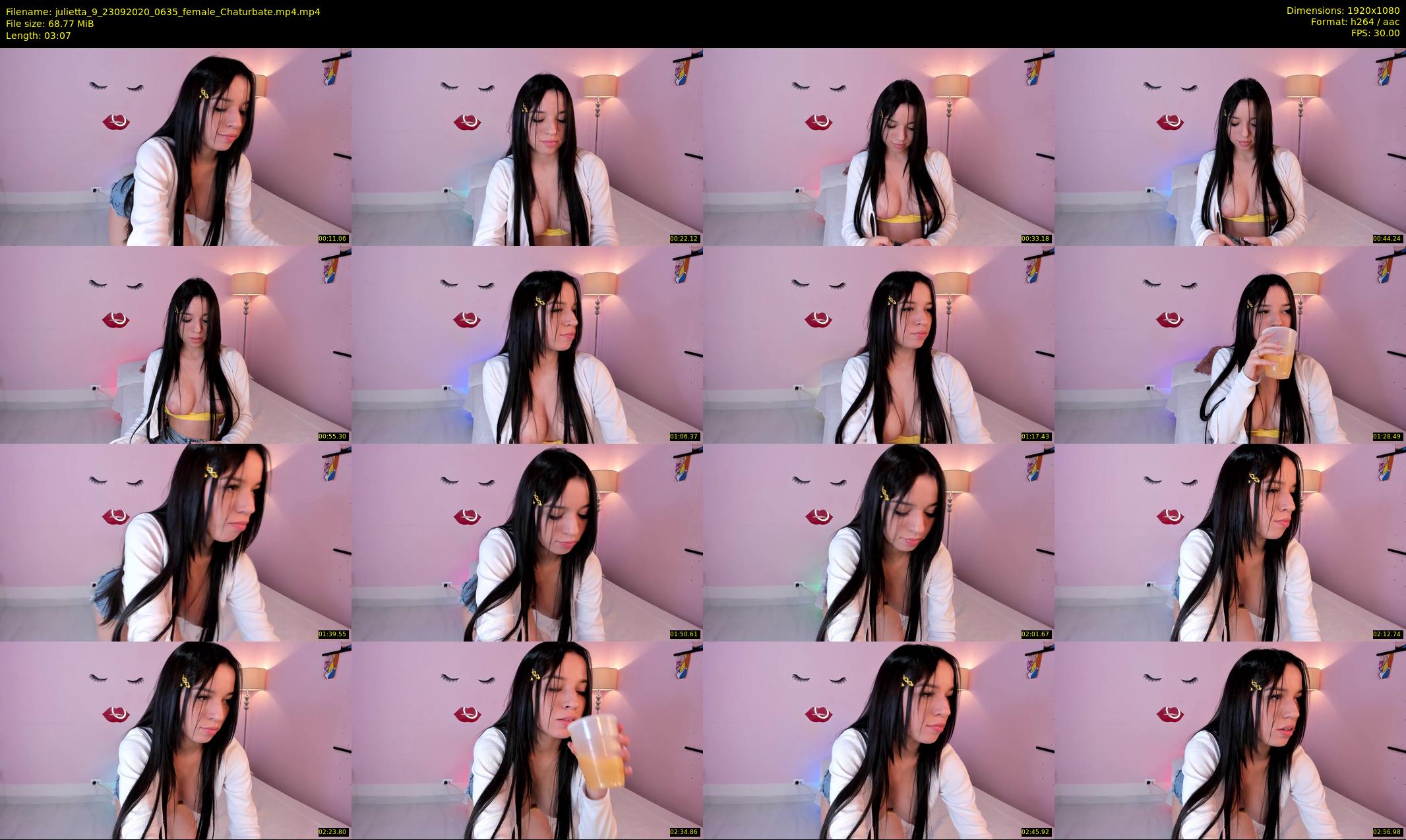 julietta_9 — 4 minute Chaturbate female cam show recording, 1080p, Sep 23, 2020