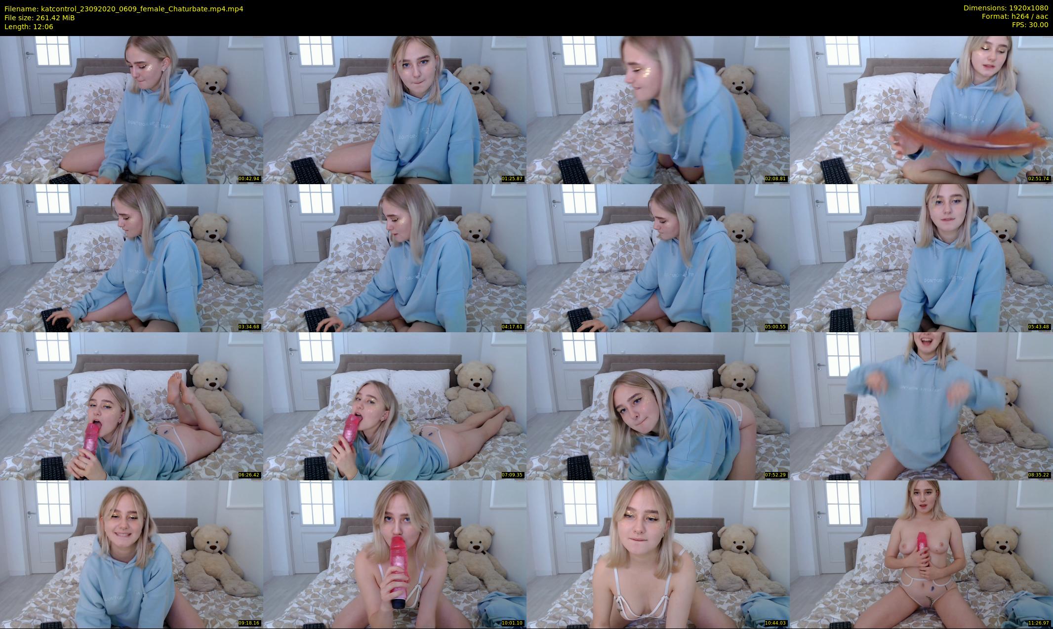 katcontrol — 13 minute Chaturbate female cam show recording, 1080p, Sep 23, 2020