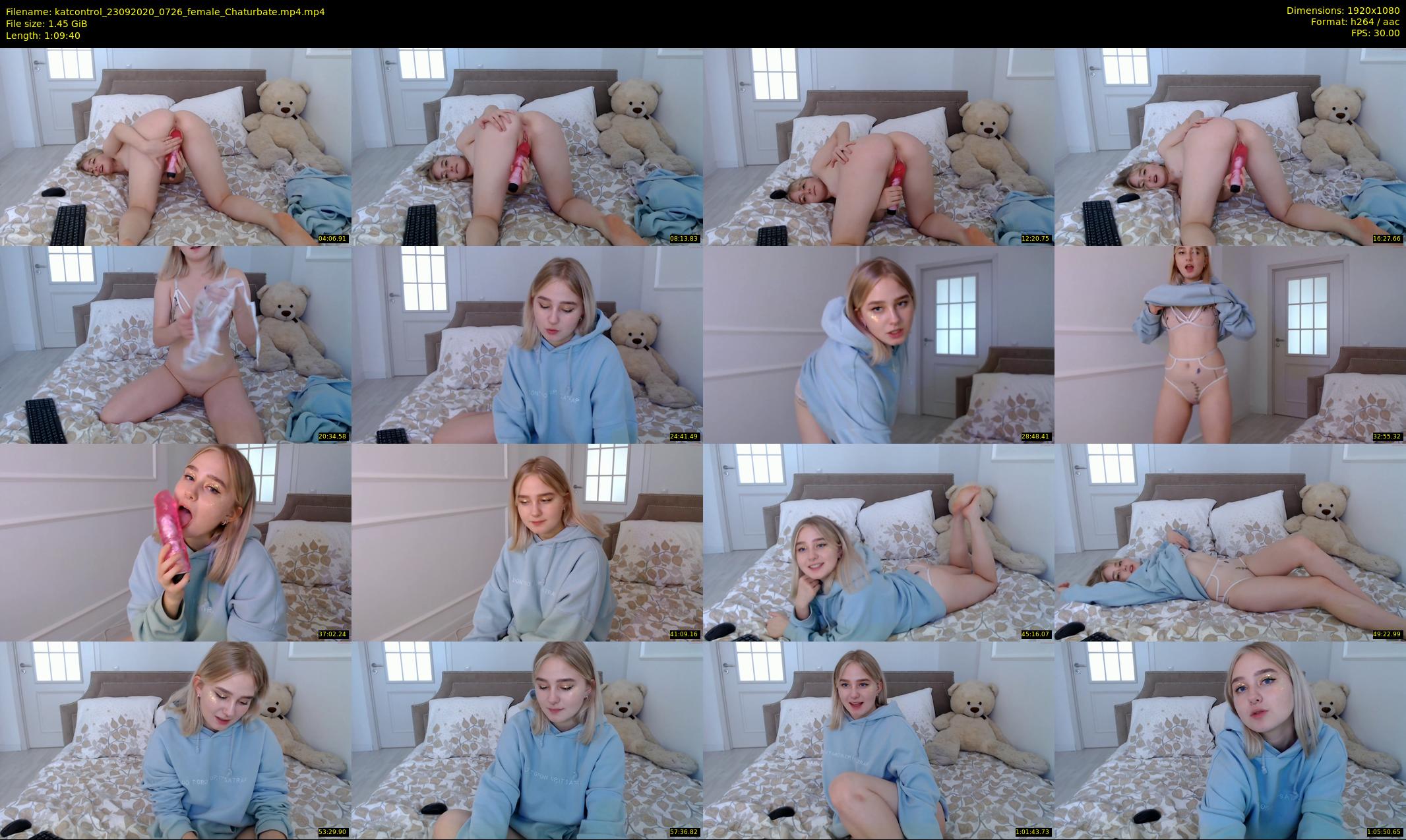 katcontrol — 70 minute Chaturbate female cam show recording, 1080p, Sep 23, 2020
