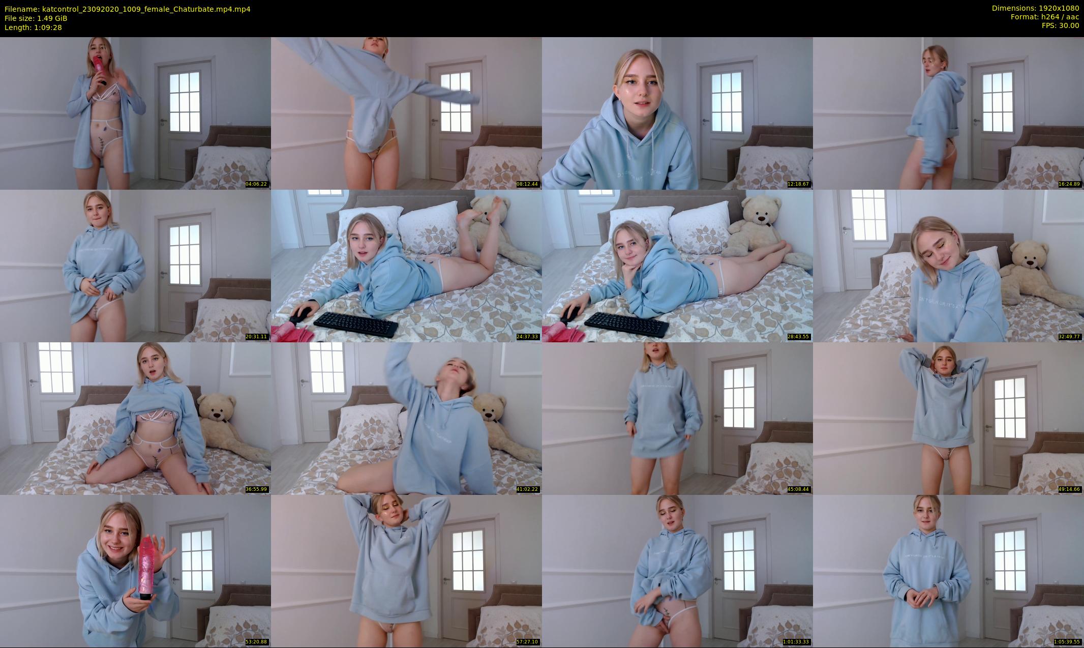 katcontrol — 70 minute Chaturbate female cam show recording, 1080p, Sep 23, 2020