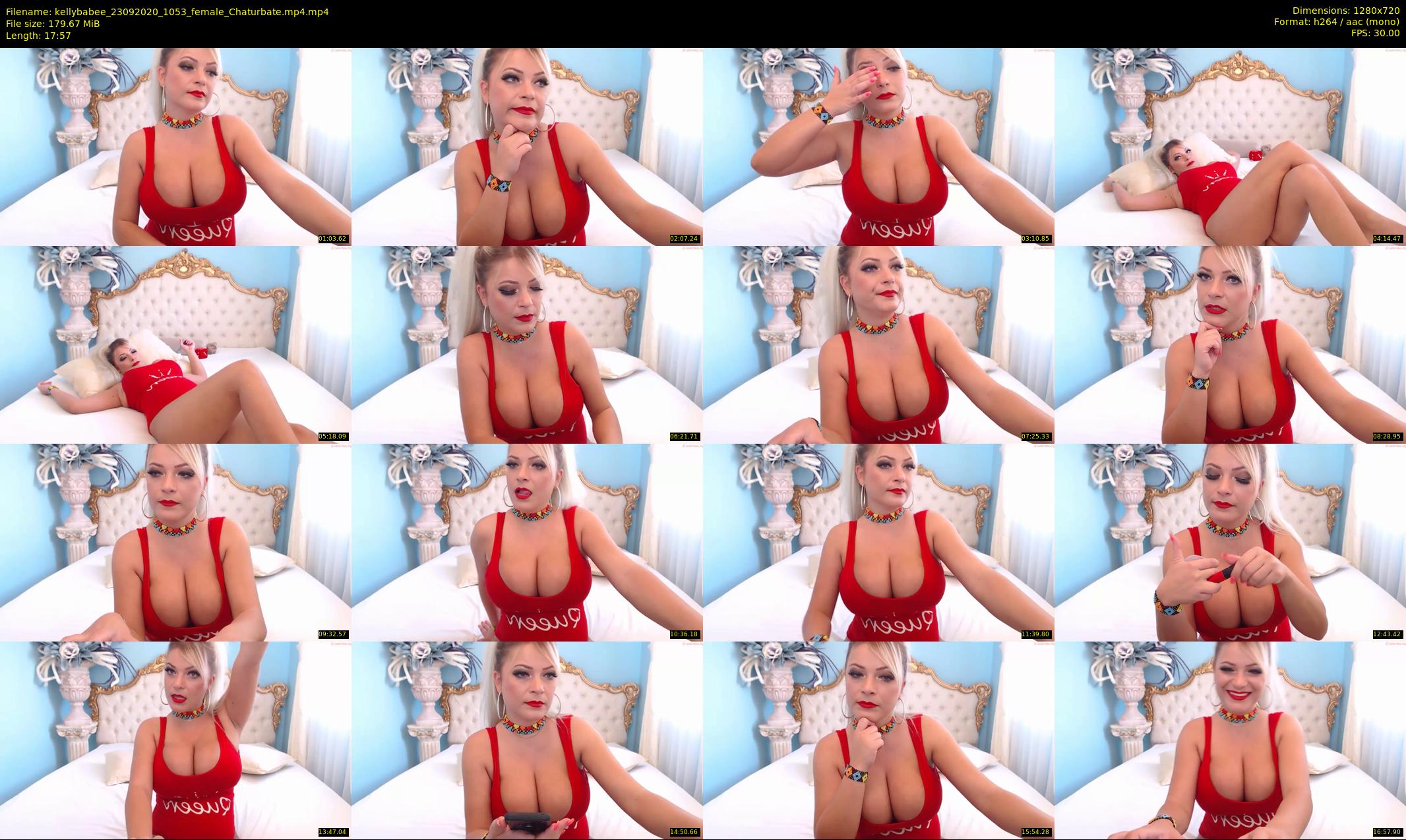 kellybabee — 18 minute Chaturbate female cam show recording, 720p, Sep 23, 2020