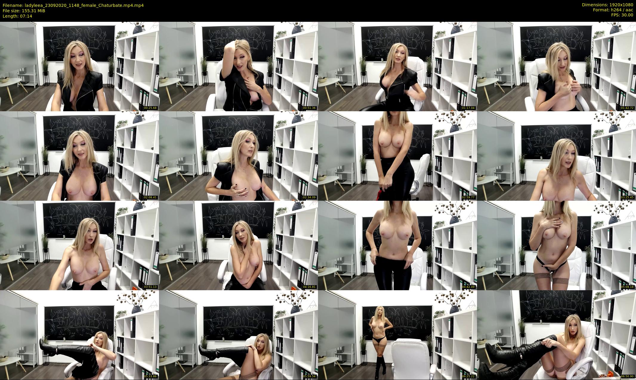 ladyleea — 8 minute Chaturbate female cam show recording, 1080p, Sep 23, 2020
