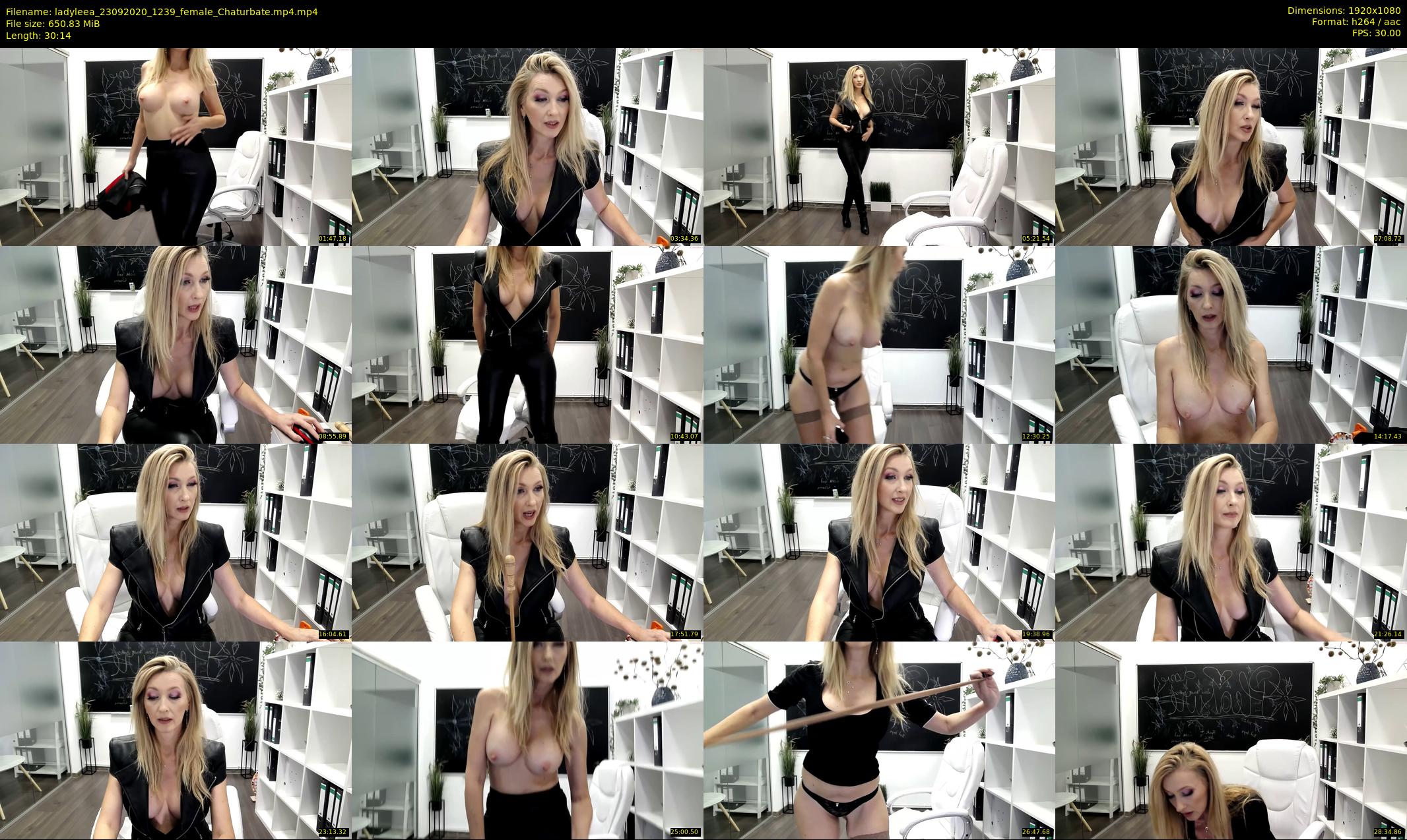 ladyleea — 31 minute Chaturbate female cam show recording, 1080p, Sep 23, 2020