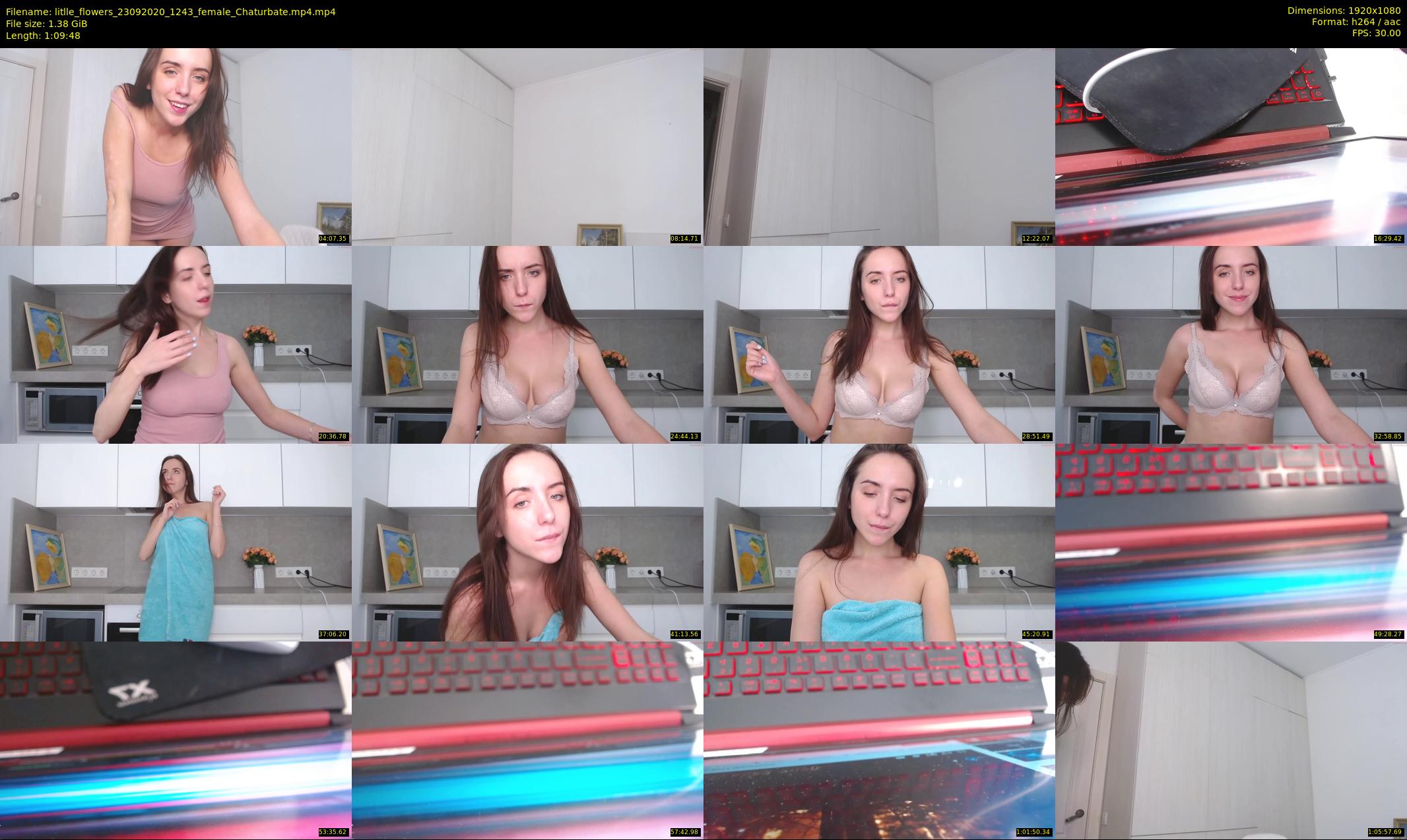 litlle_flowers — 70 minute Chaturbate female cam show recording, 1080p, Sep 23, 2020