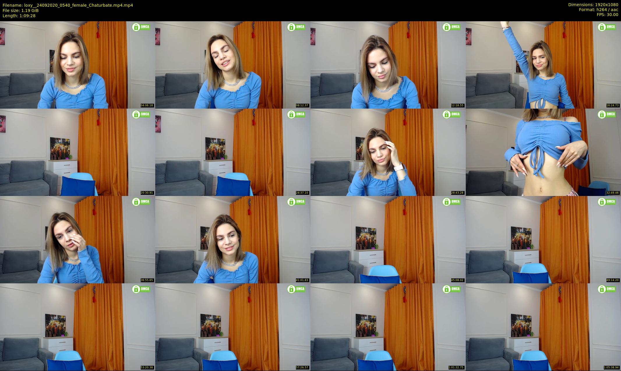 loxy_ — 70 minute Chaturbate female cam show recording, 1080p, Sep 24, 2020