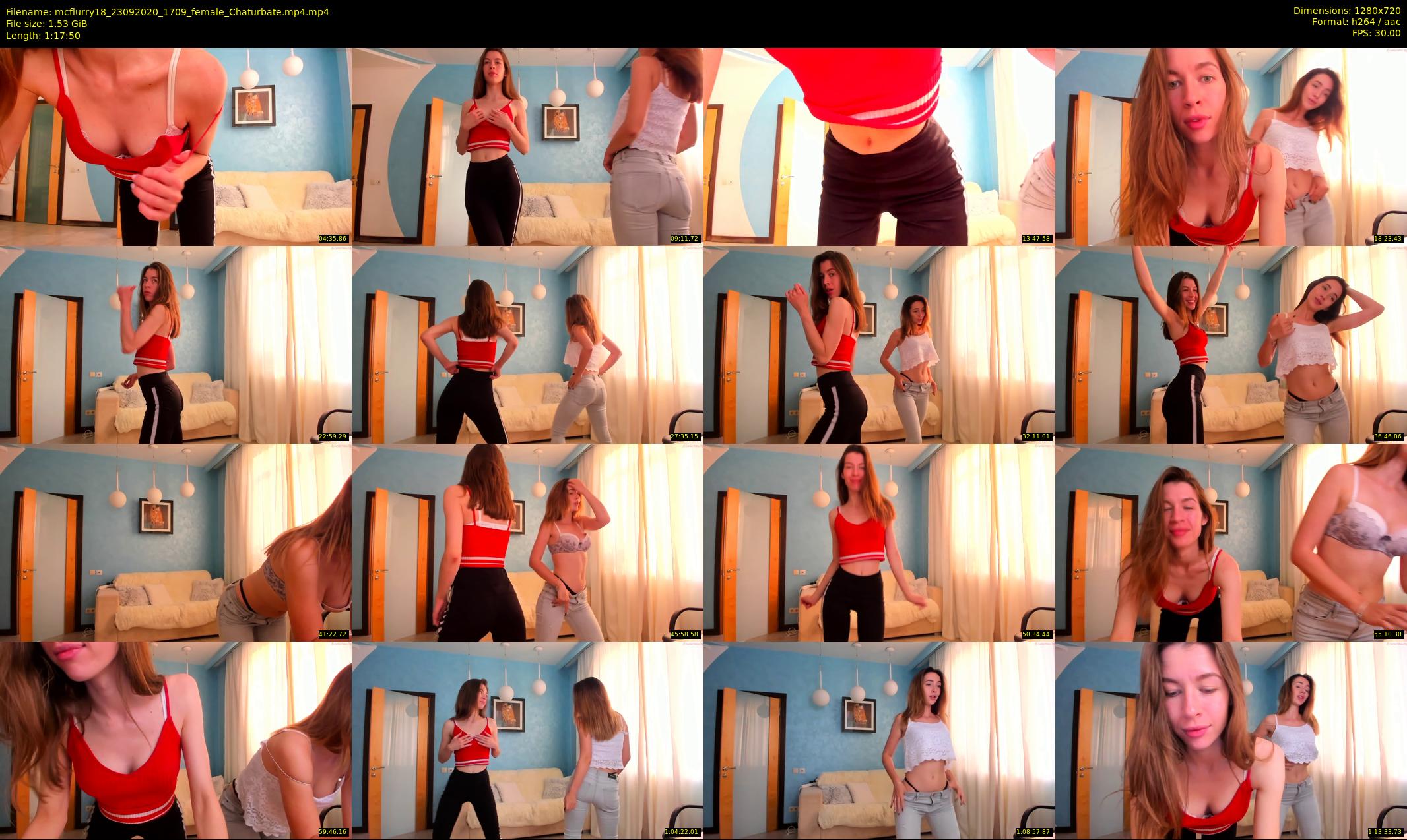mcflurry18 — 78 minute Chaturbate female cam show recording, 720p, Sep 23, 2020
