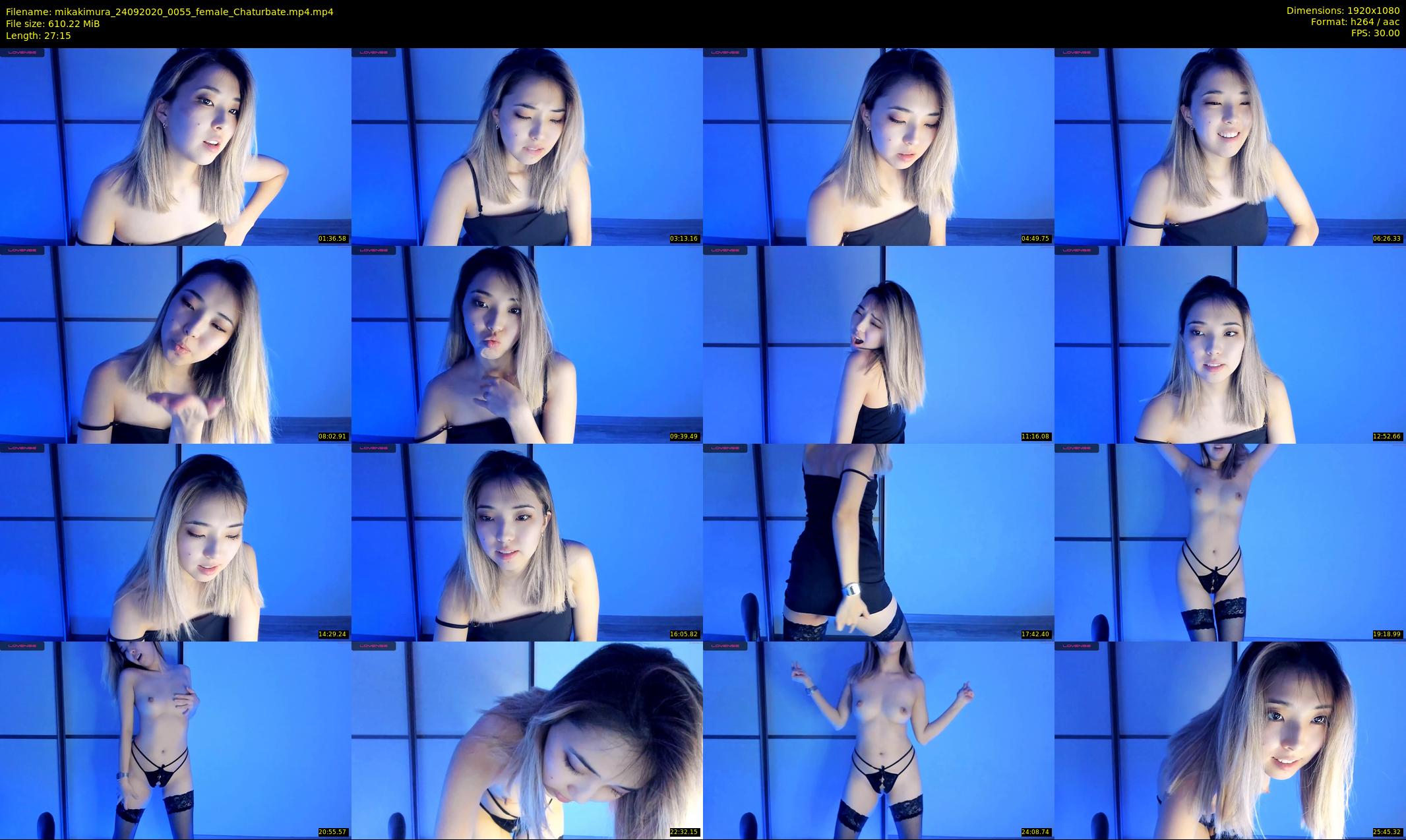mikakimura — 28 minute Chaturbate female cam show recording, 1080p, Sep 24, 2020