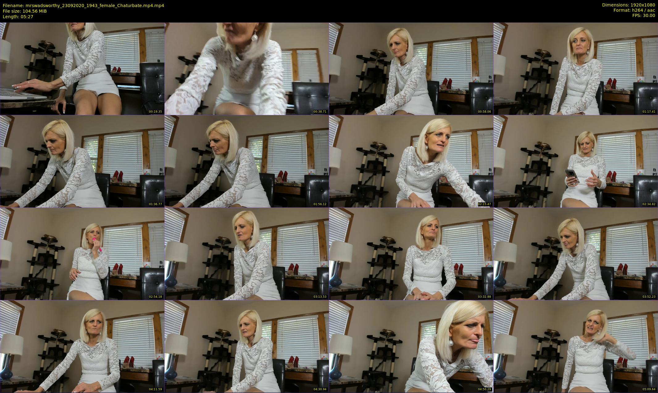 mrswadsworthy — 6 minute Chaturbate female cam show recording, 1080p, Sep 23, 2020