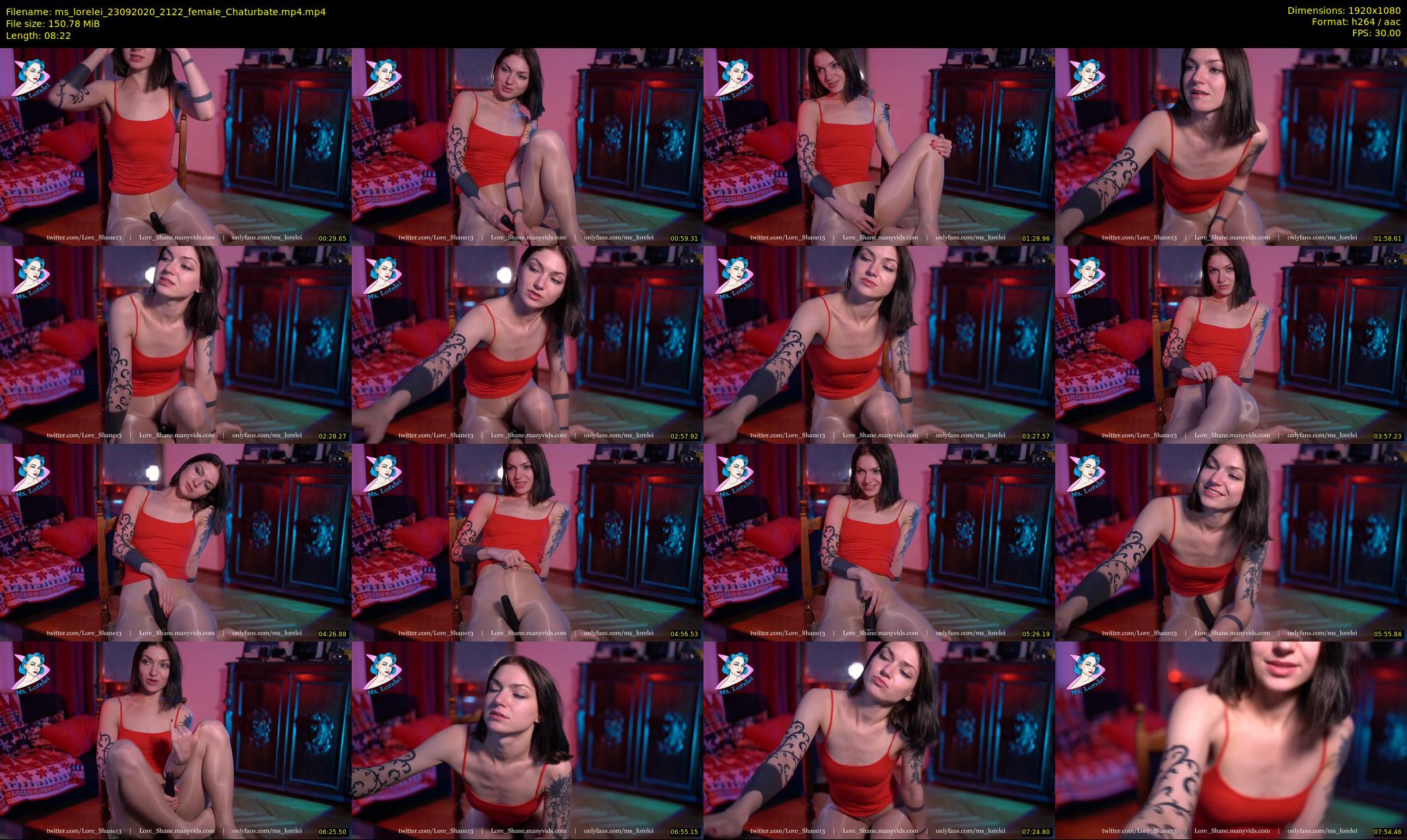 ms_lorelei — 9 minute Chaturbate female cam show recording, 1080p, Sep 23, 2020