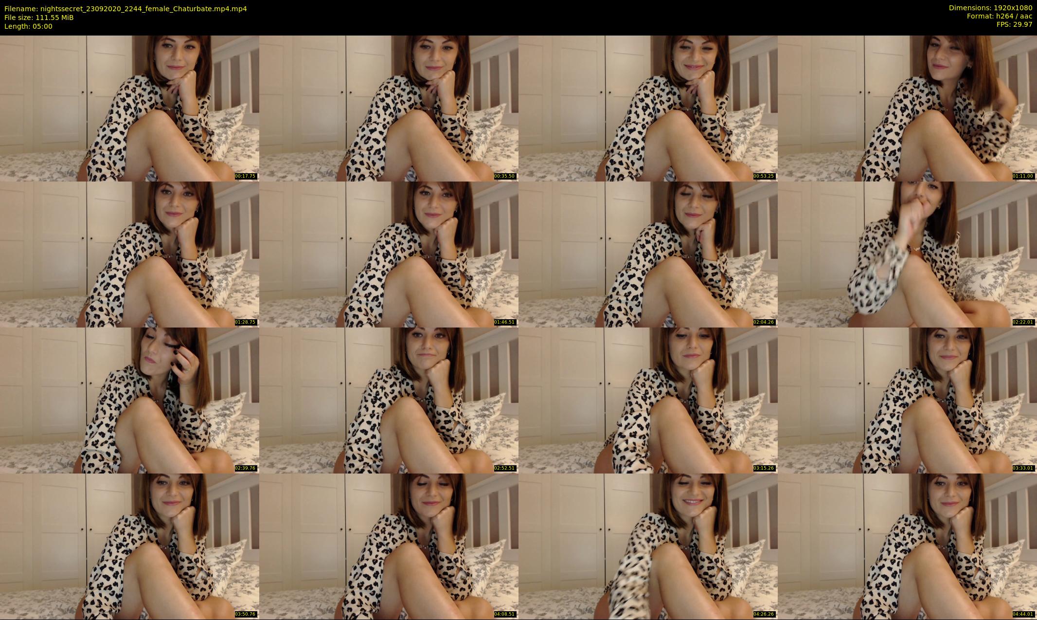nightssecret — 5 minute Chaturbate female cam show recording, 1080p, Sep 23, 2020