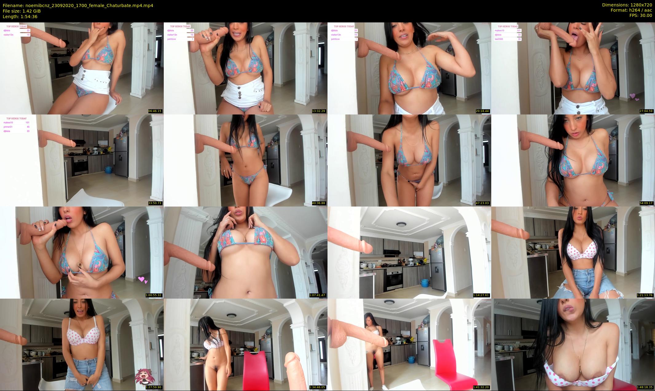 noemibcnz — 115 minute Chaturbate couple cam show recording, 720p, Sep 23, 2020