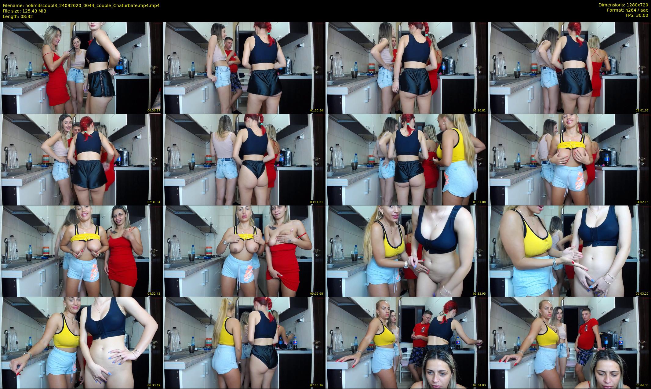 nolimitscoupl3 — 9 minute Chaturbate couple cam show recording, 720p, Sep 24, 2020