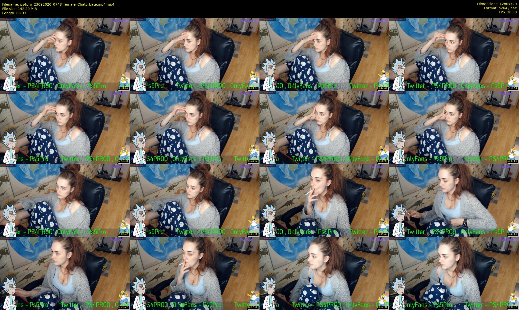 ps4pro — 10 minute Chaturbate female cam show recording, 720p, Sep 23, 2020