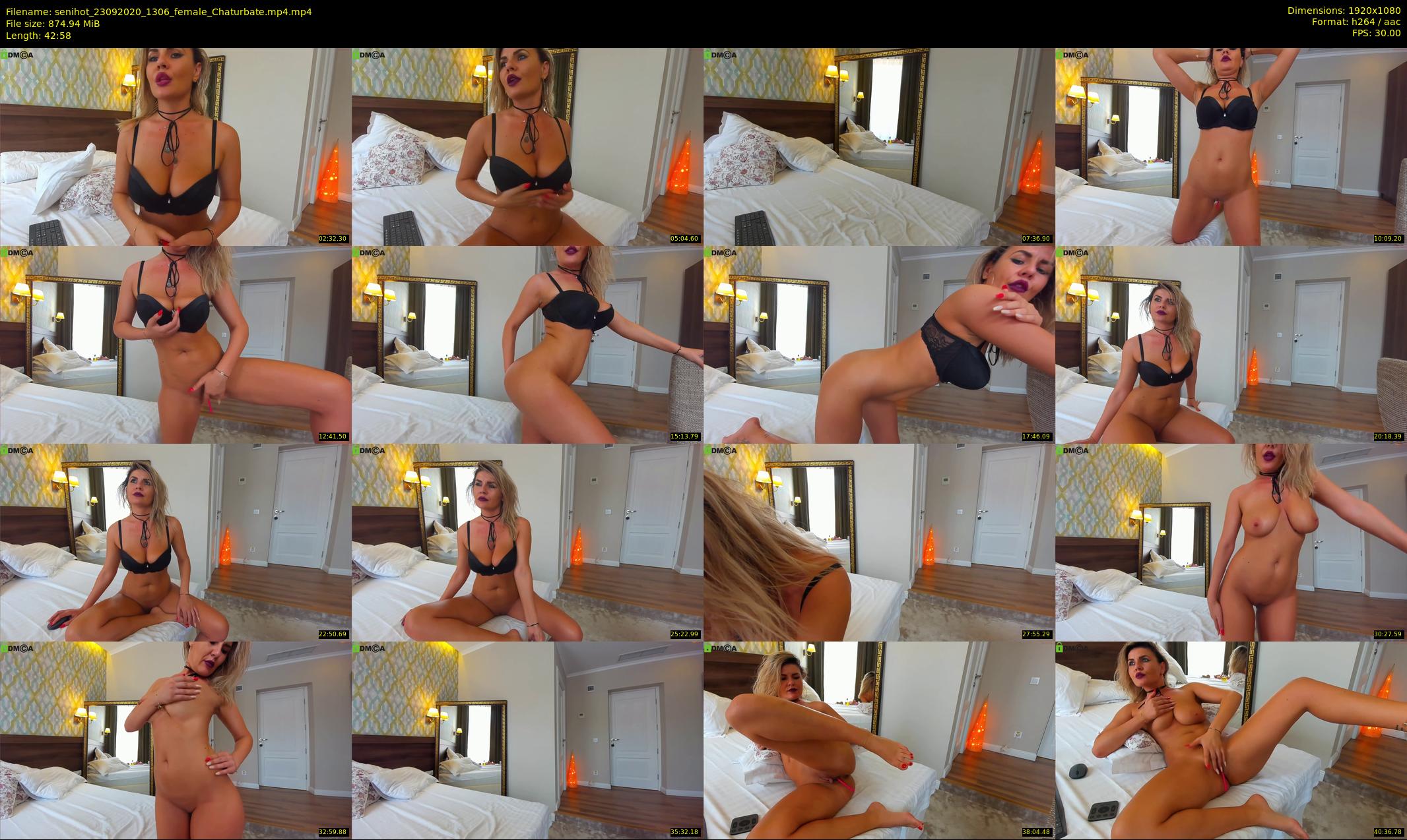 senihot — 43 minute Chaturbate female cam show recording, 1080p, Sep 23, 2020