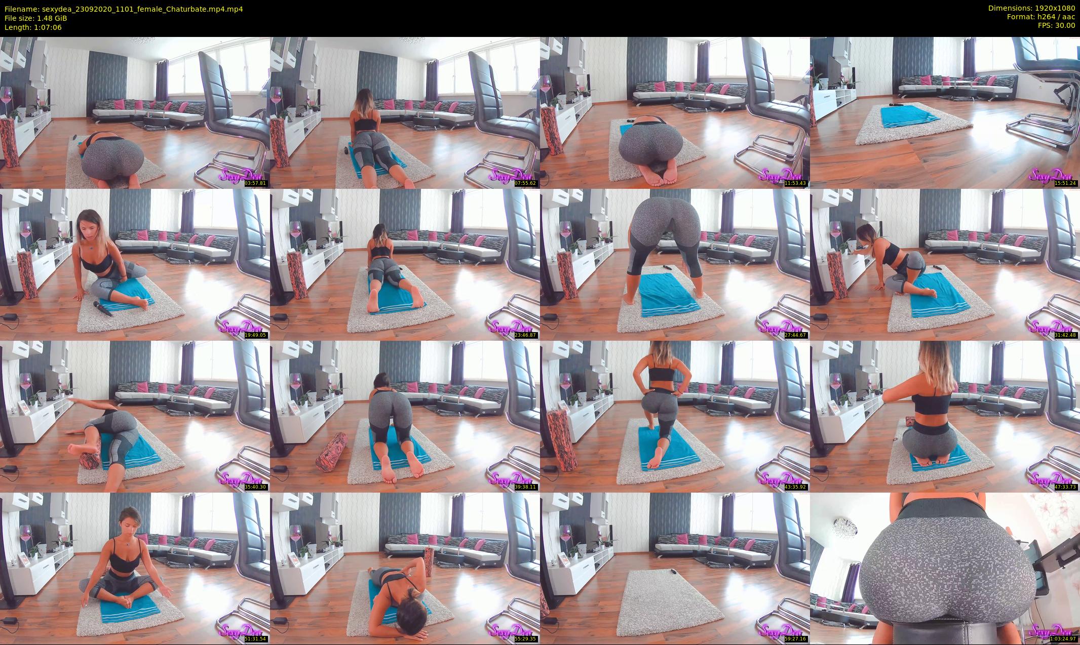 sexydea — 68 minute Chaturbate female cam show recording, 1080p, Sep 23, 2020