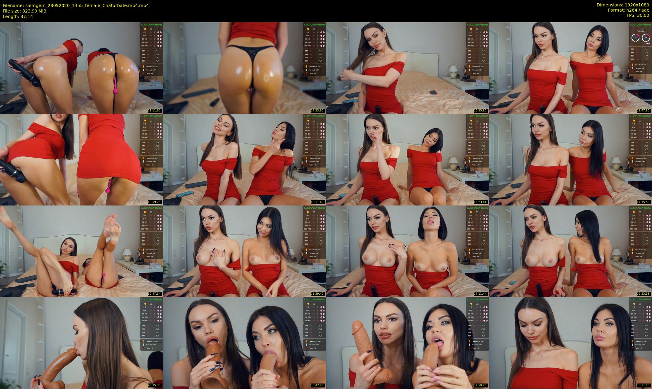slemgem — 38 minute Chaturbate couple cam show recording, 1080p, Sep 23, 2020