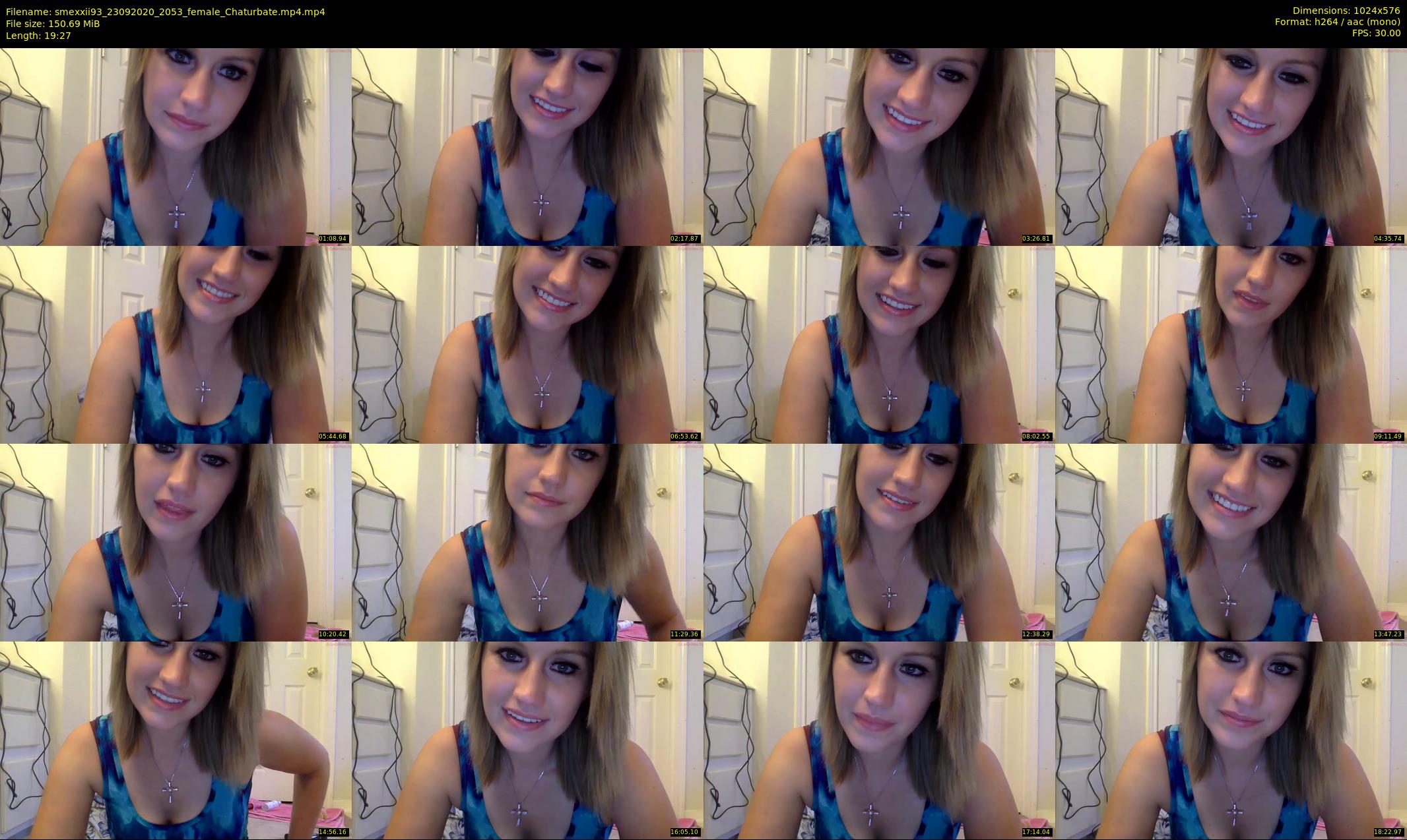 smexxii93 — 20 minute Chaturbate female cam show recording, 480p, Sep 23, 2020