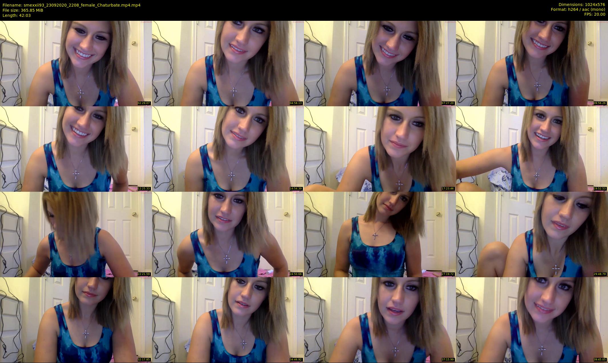 smexxii93 — 43 minute Chaturbate female cam show recording, 480p, Sep 23, 2020