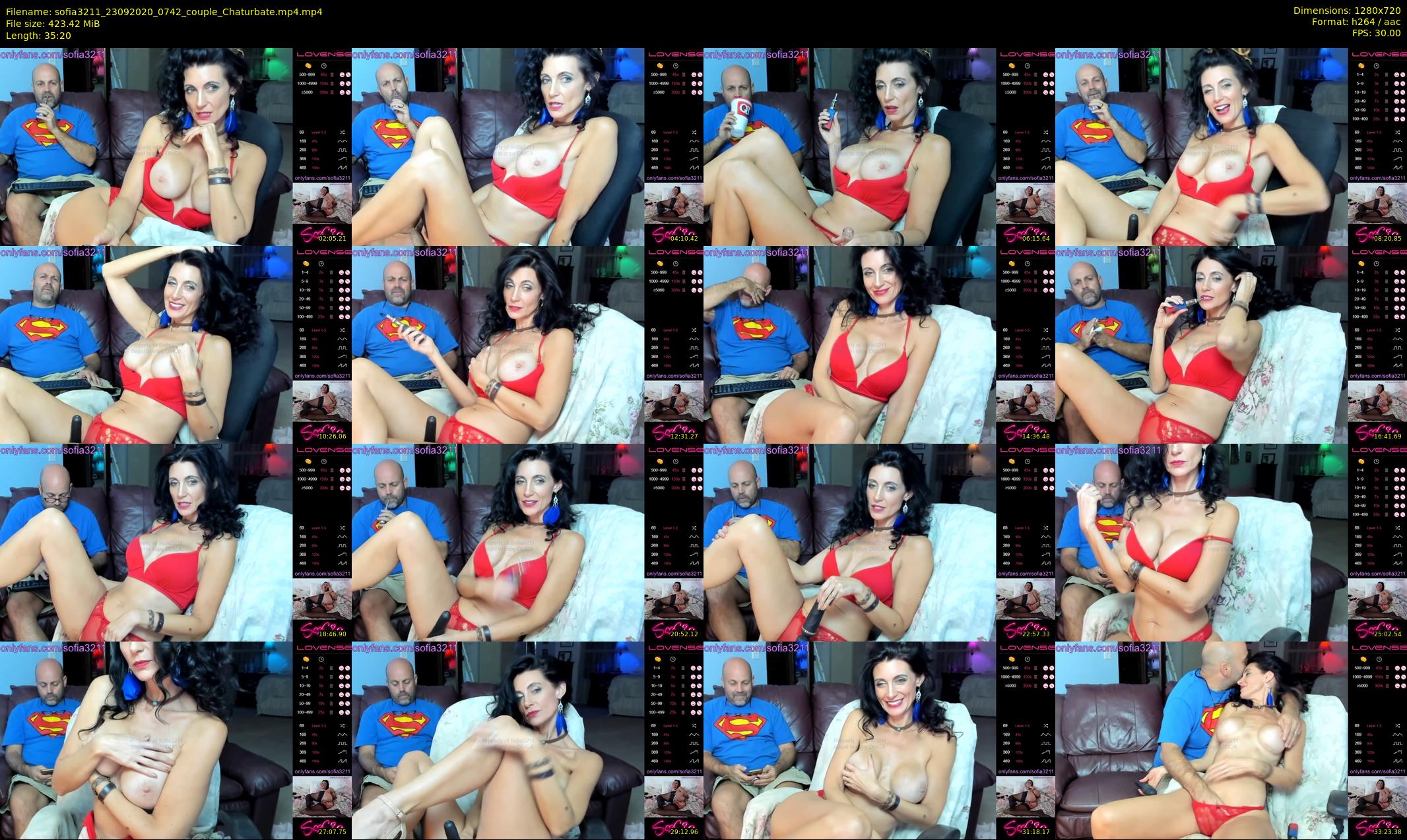 sofia3211 — 36 minute Chaturbate couple cam show recording, 720p, Sep 23, 2020