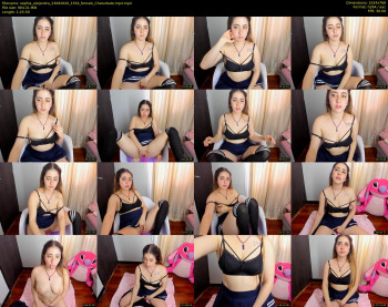 sophia_alejandra — 86 minute Chaturbate female cam show recording, 720p, Sep 23, 2020