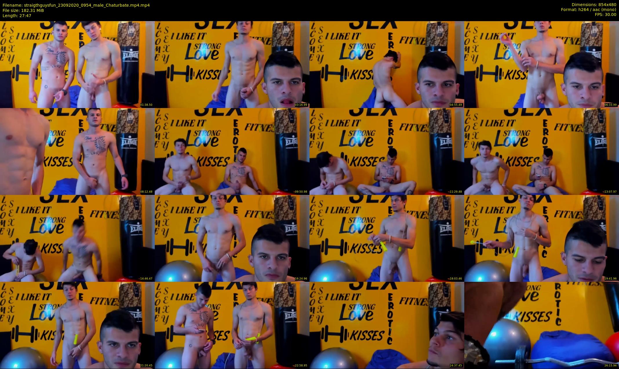 straigthguysfun — 28 minute Chaturbate male cam show recording, 480p, Sep 23, 2020
