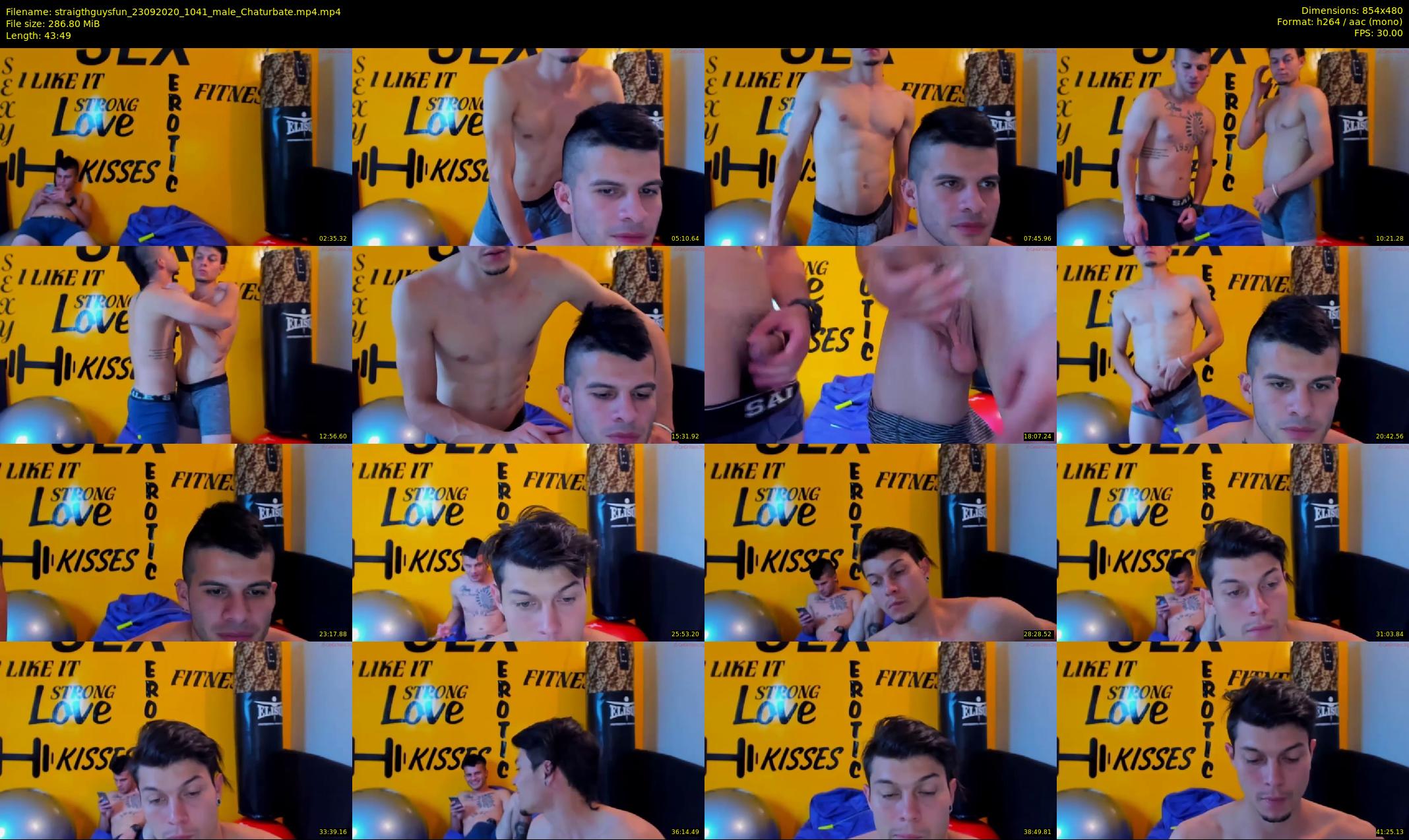 straigthguysfun — 44 minute Chaturbate male cam show recording, 480p, Sep 23, 2020