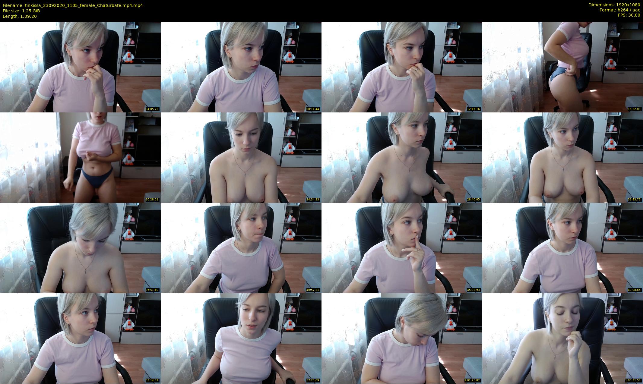 tinkissa — 70 minute Chaturbate couple cam show recording, 1080p, Sep 23, 2020
