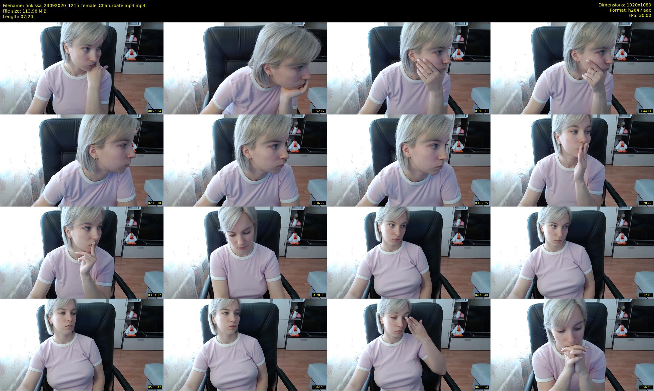 tinkissa — 8 minute Chaturbate couple cam show recording, 1080p, Sep 23, 2020